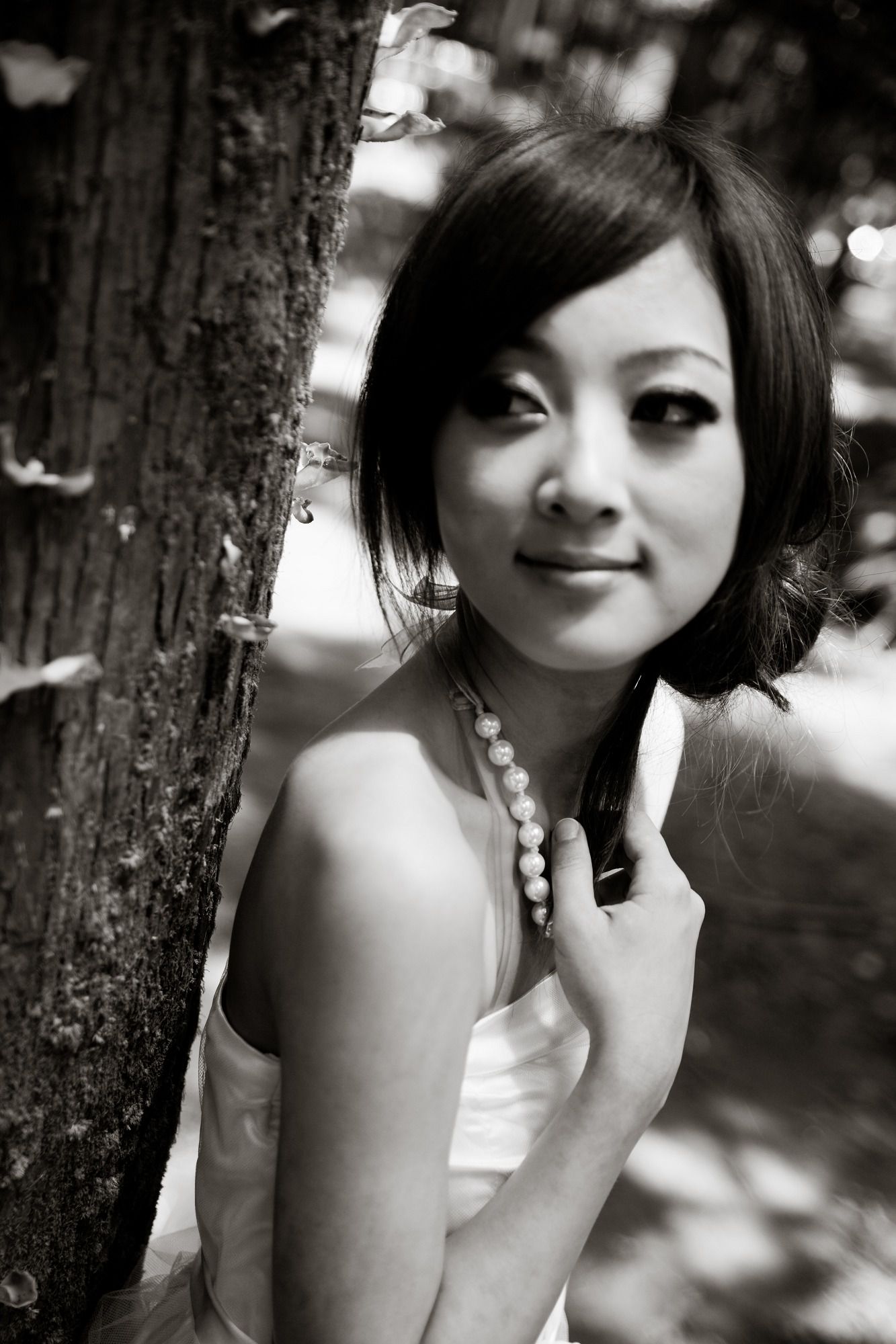 Mikako/张凯洁《白色圓舞曲x黑色執念》陽明山竹子湖外拍-图59