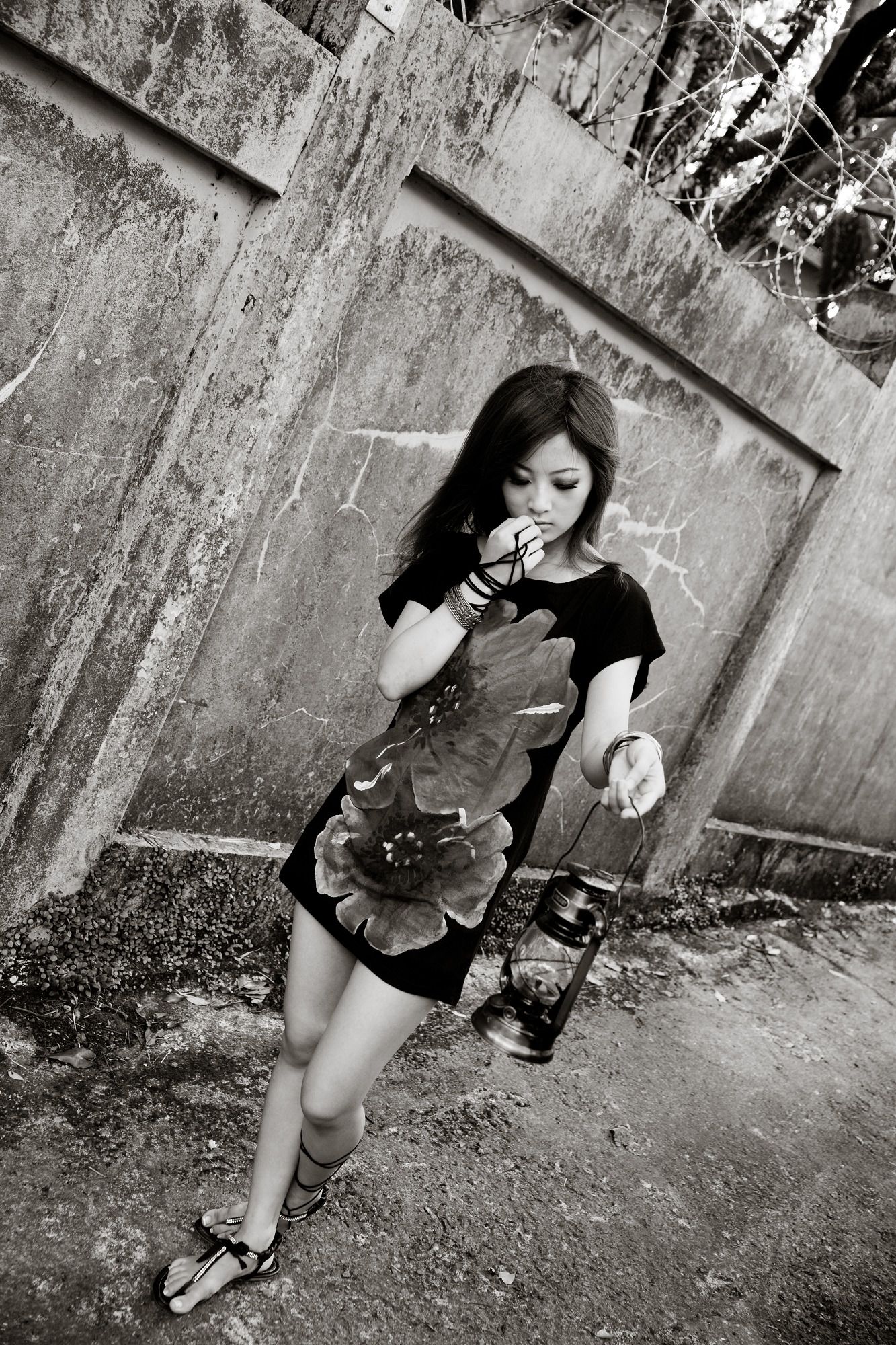 Mikako/张凯洁《白色圓舞曲x黑色執念》陽明山竹子湖外拍-图68