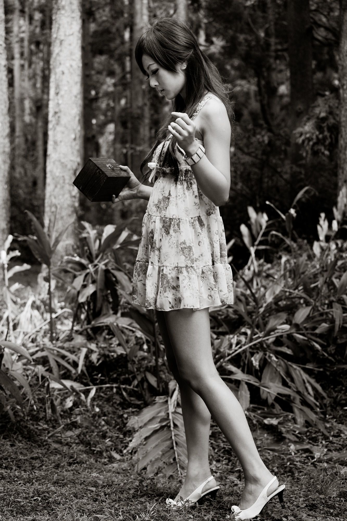 Mikako/张凯洁《白色圓舞曲x黑色執念》陽明山竹子湖外拍-图6