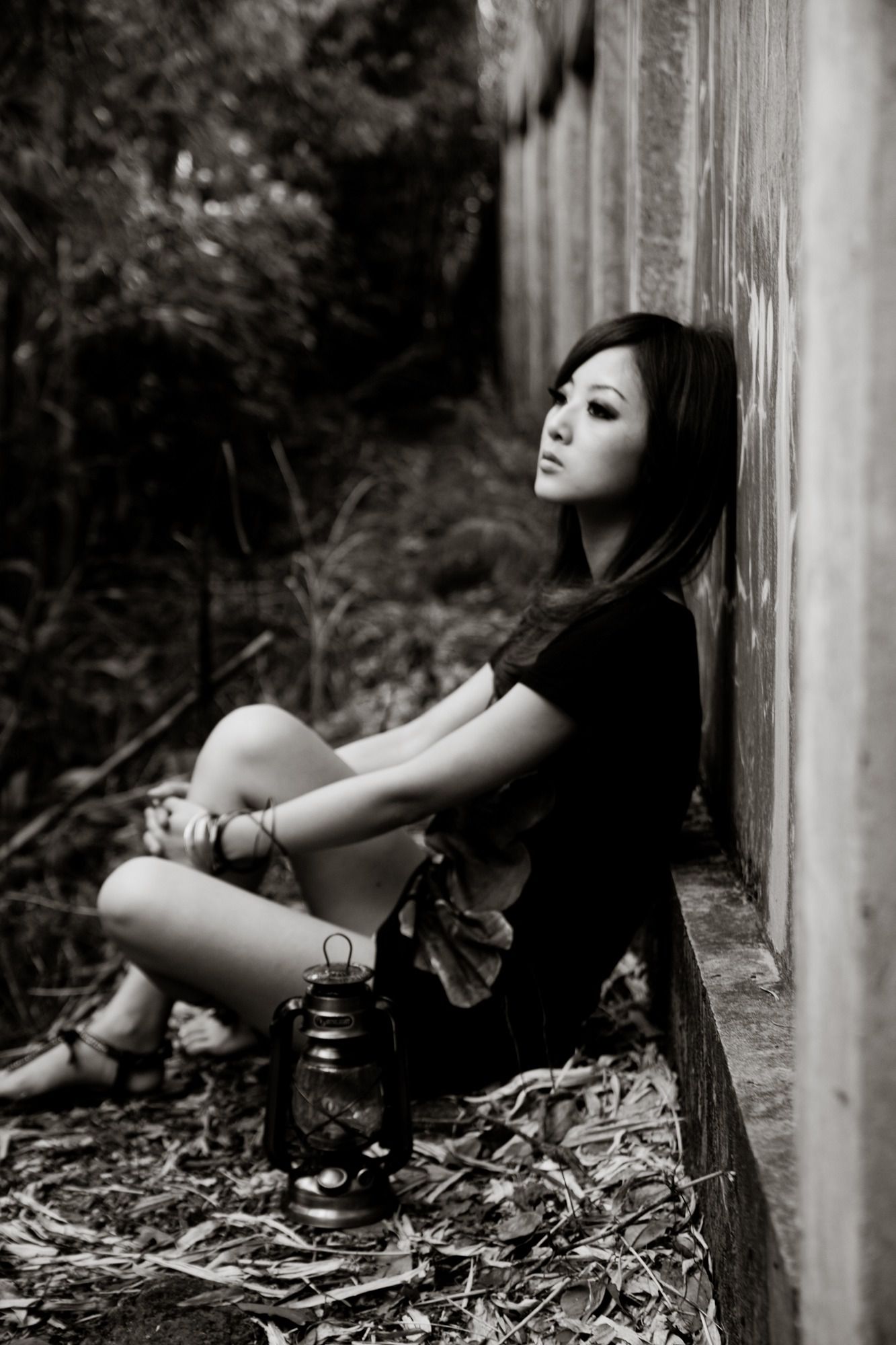 Mikako/张凯洁《白色圓舞曲x黑色執念》陽明山竹子湖外拍-图75