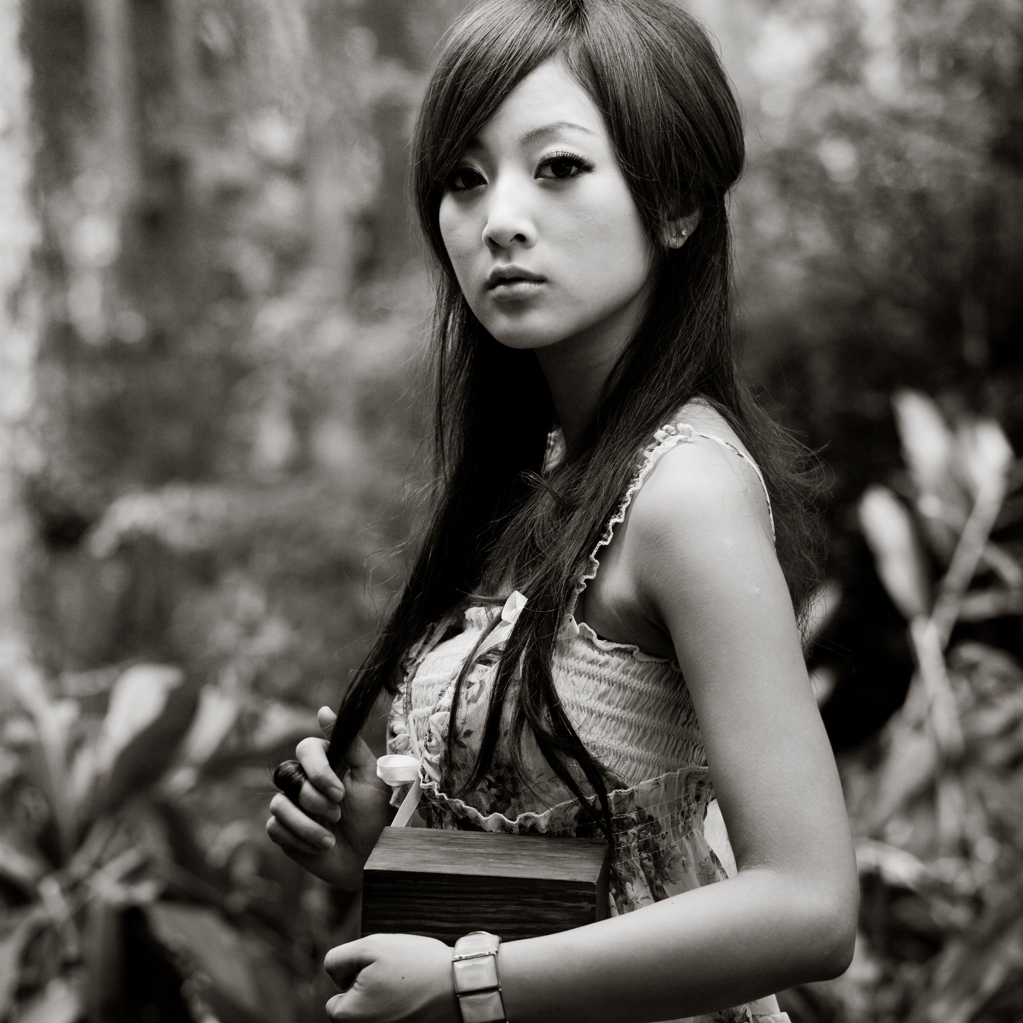 Mikako/张凯洁《白色圓舞曲x黑色執念》陽明山竹子湖外拍-图7