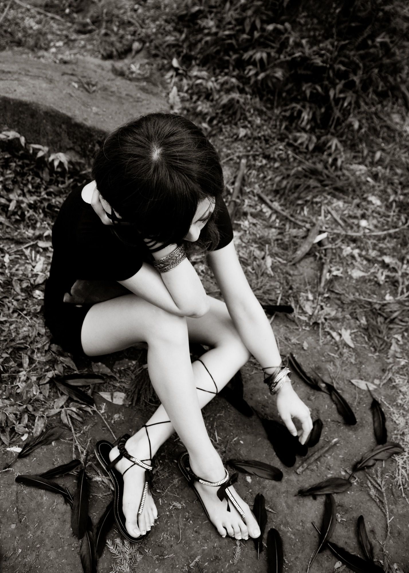 Mikako/张凯洁《白色圓舞曲x黑色執念》陽明山竹子湖外拍-图80