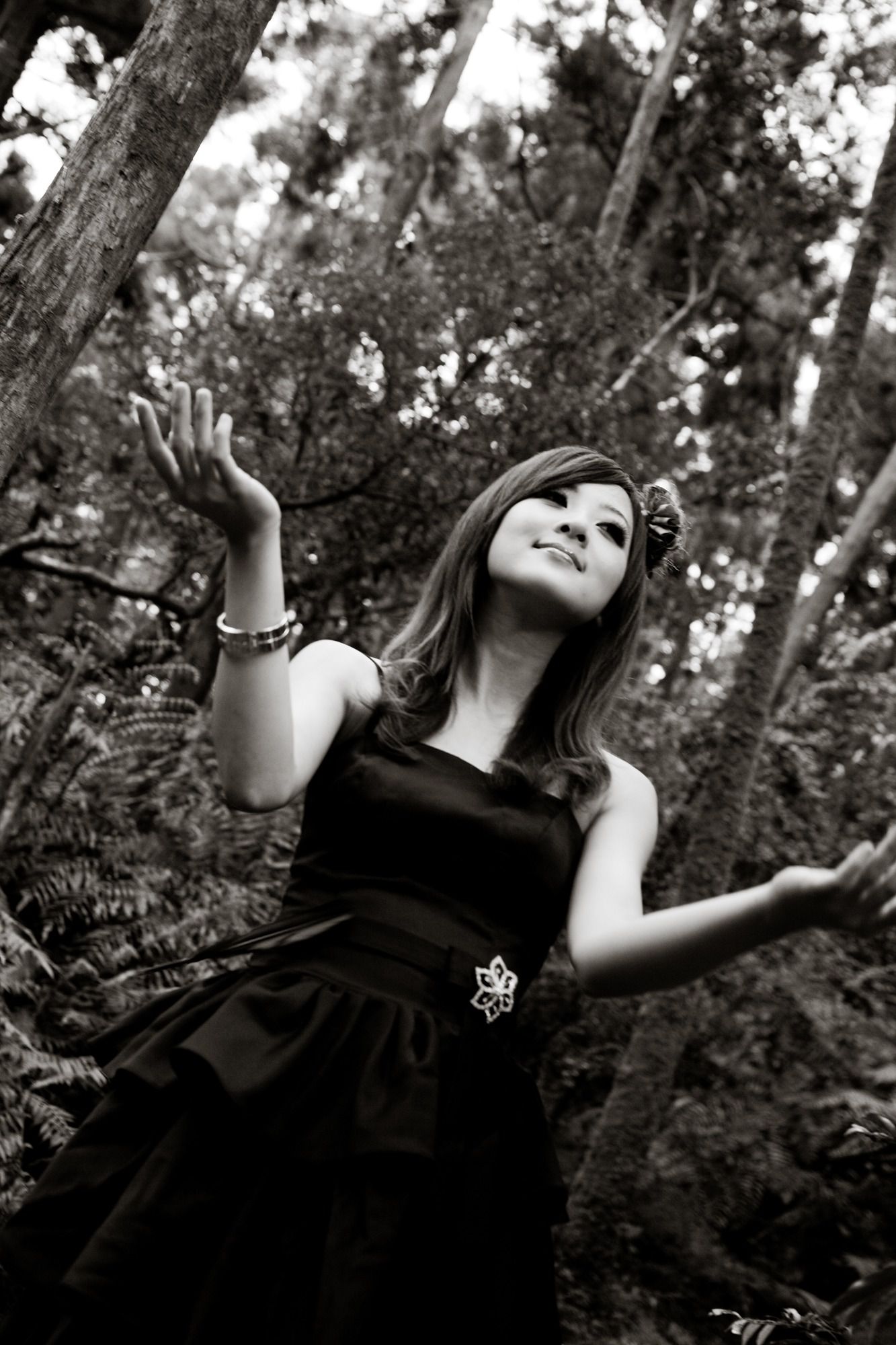 Mikako/张凯洁《白色圓舞曲x黑色執念》陽明山竹子湖外拍-图83