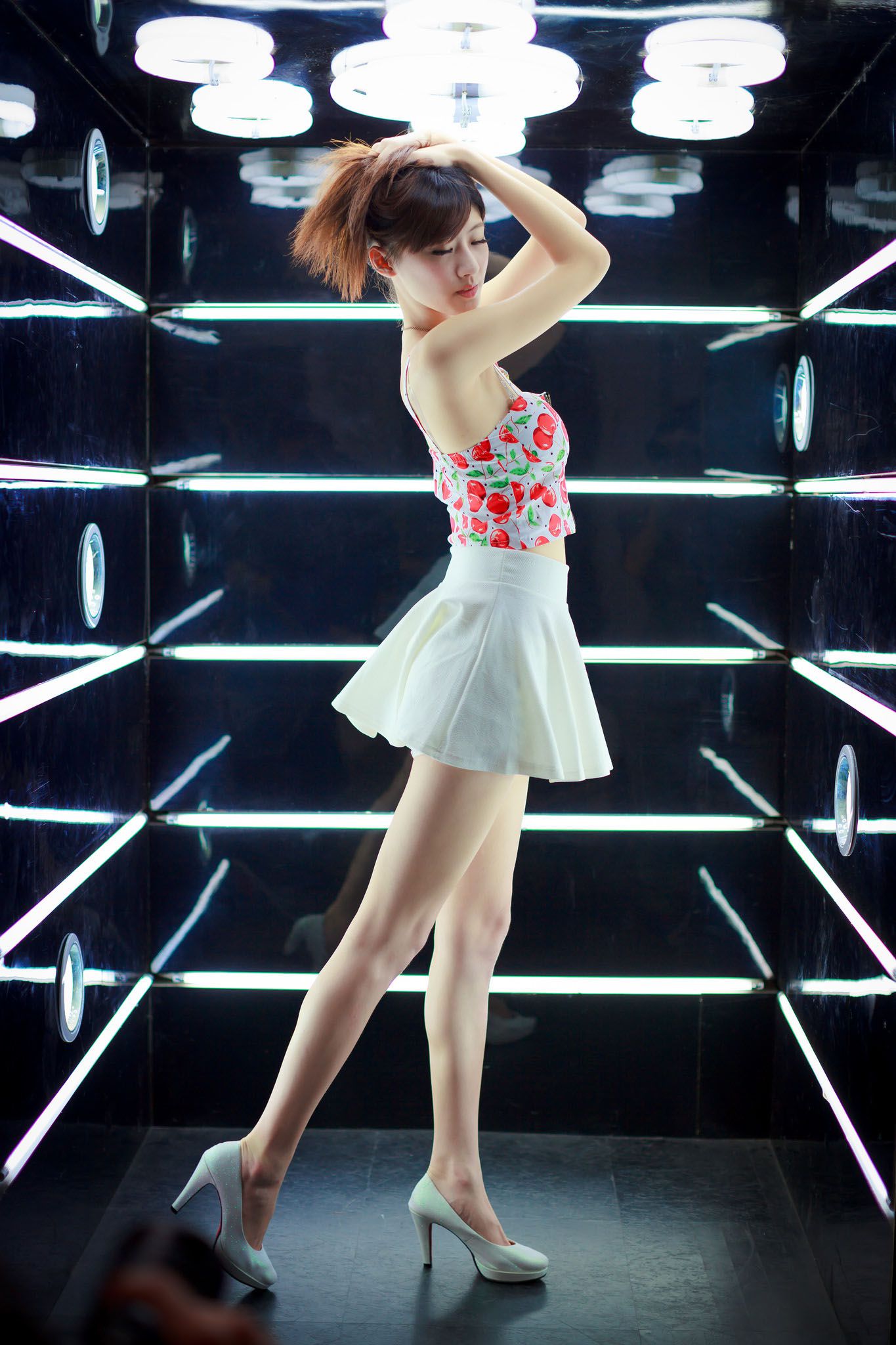 腿模Queena/林茉晶《棚拍写真图片》 写真合集-图28