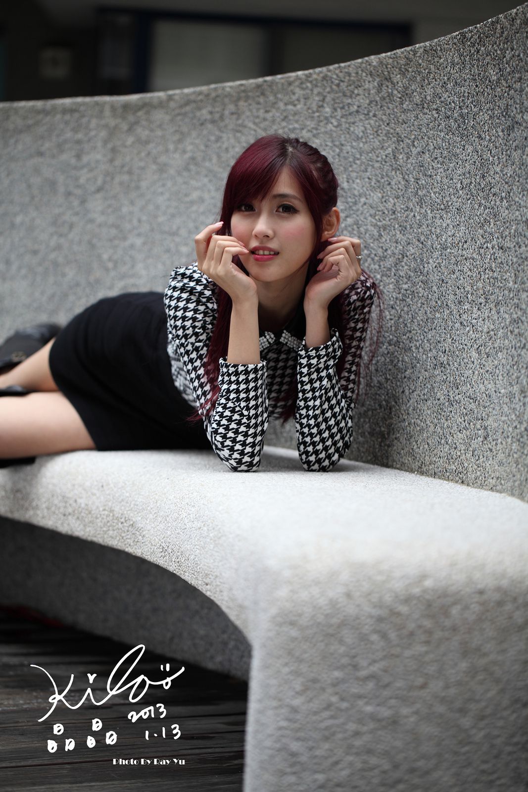 廖挺伶/Kila晶晶《超短裙+长靴街拍》-图13