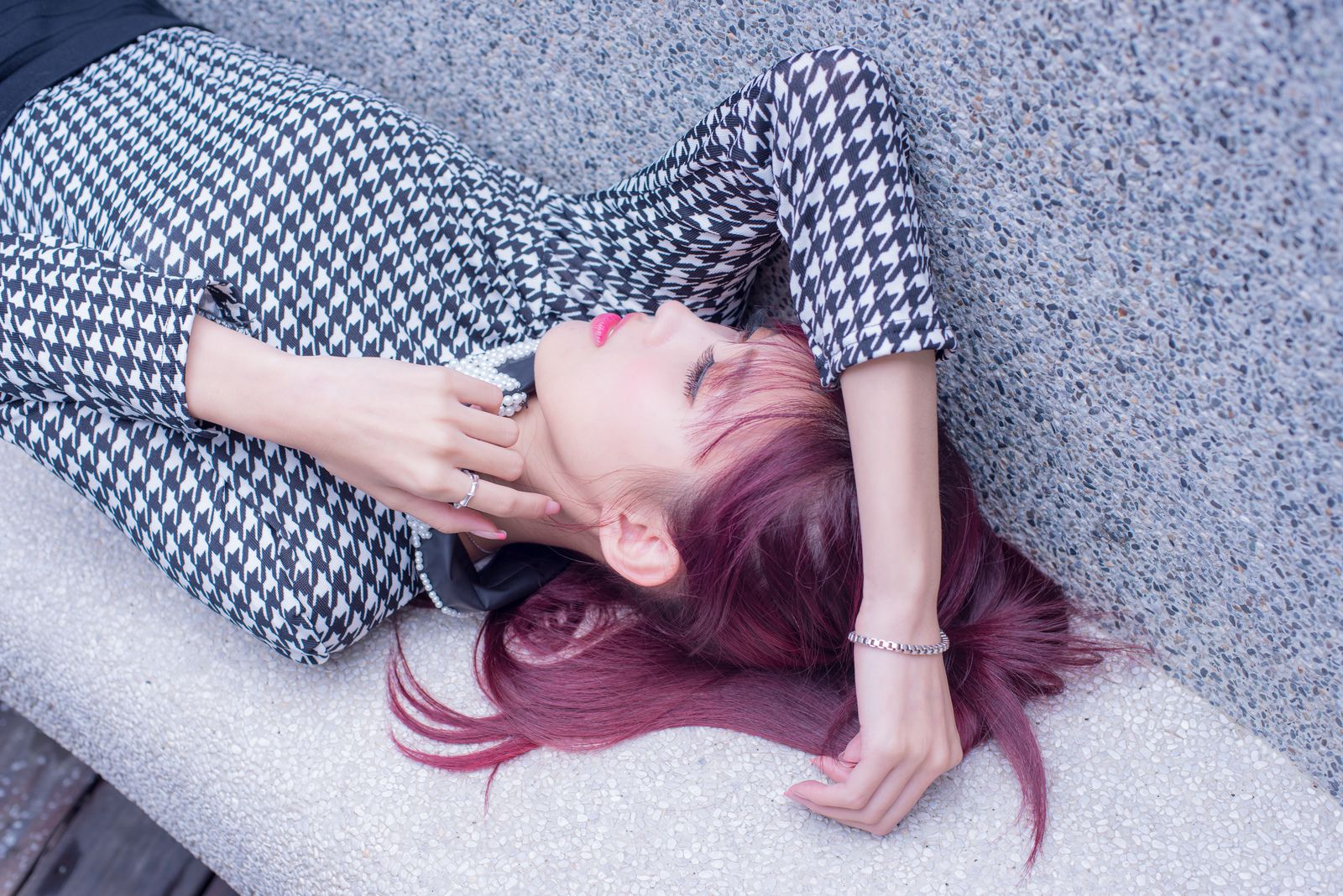 廖挺伶/Kila晶晶《超短裙+长靴街拍》-图19