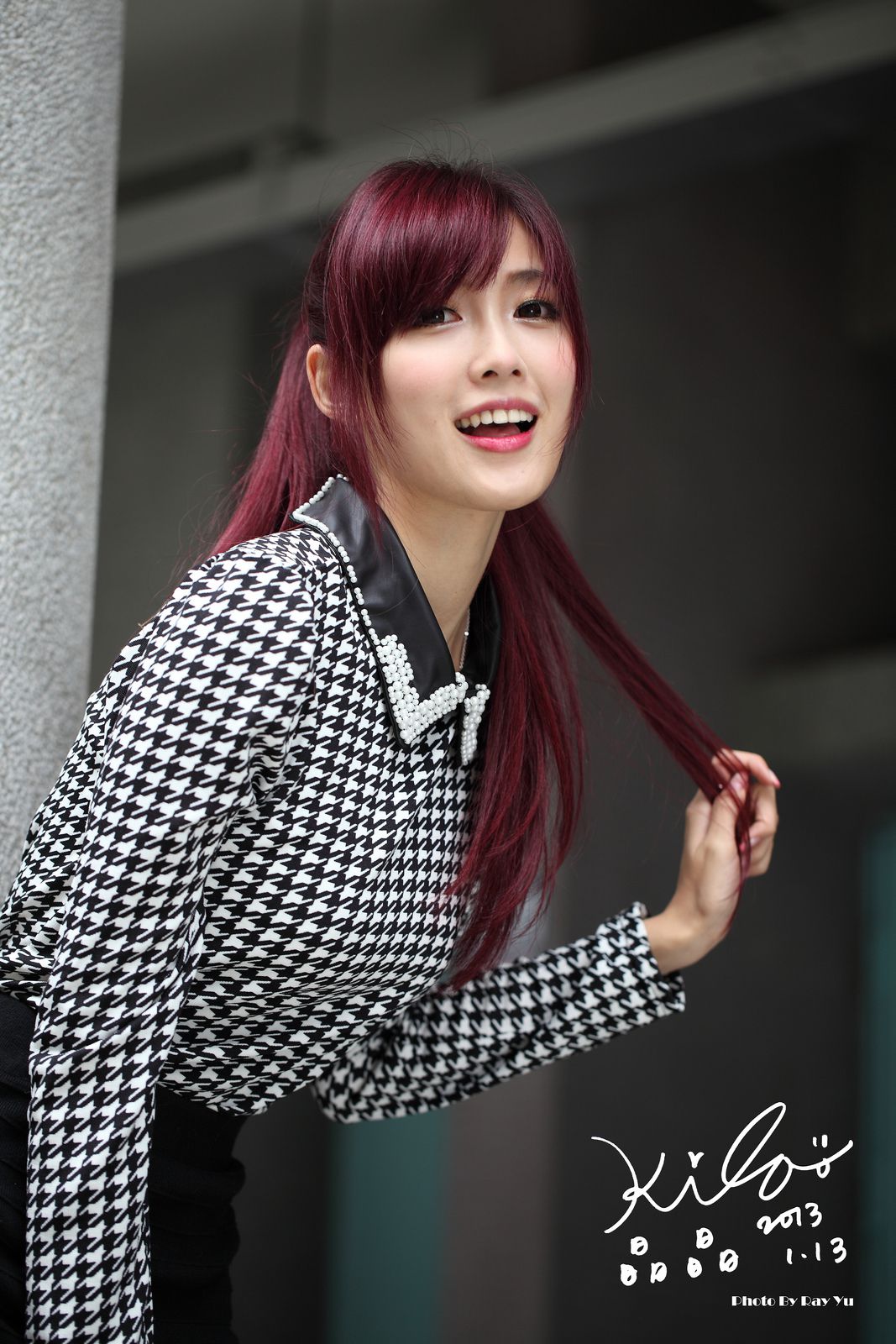 廖挺伶/Kila晶晶《超短裙+长靴街拍》-图21