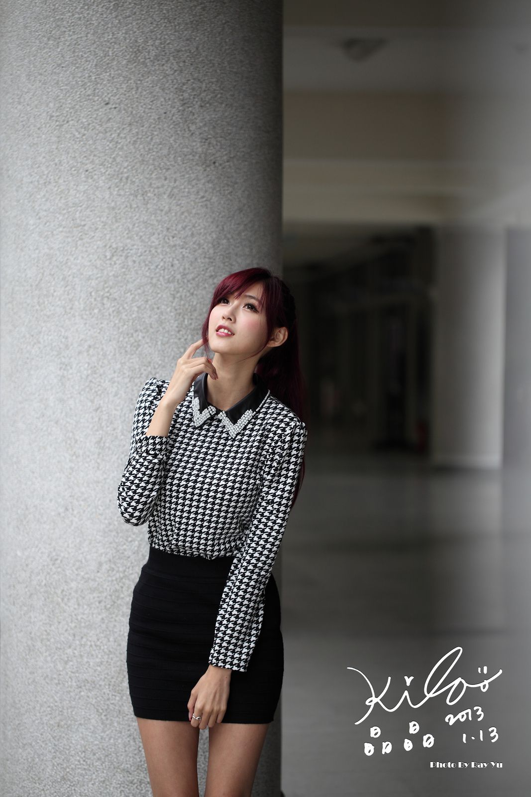 廖挺伶/Kila晶晶《超短裙+长靴街拍》-图23