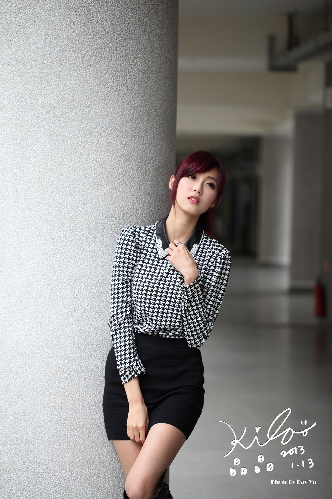 廖挺伶/Kila晶晶《超短裙+长靴街拍》-图26