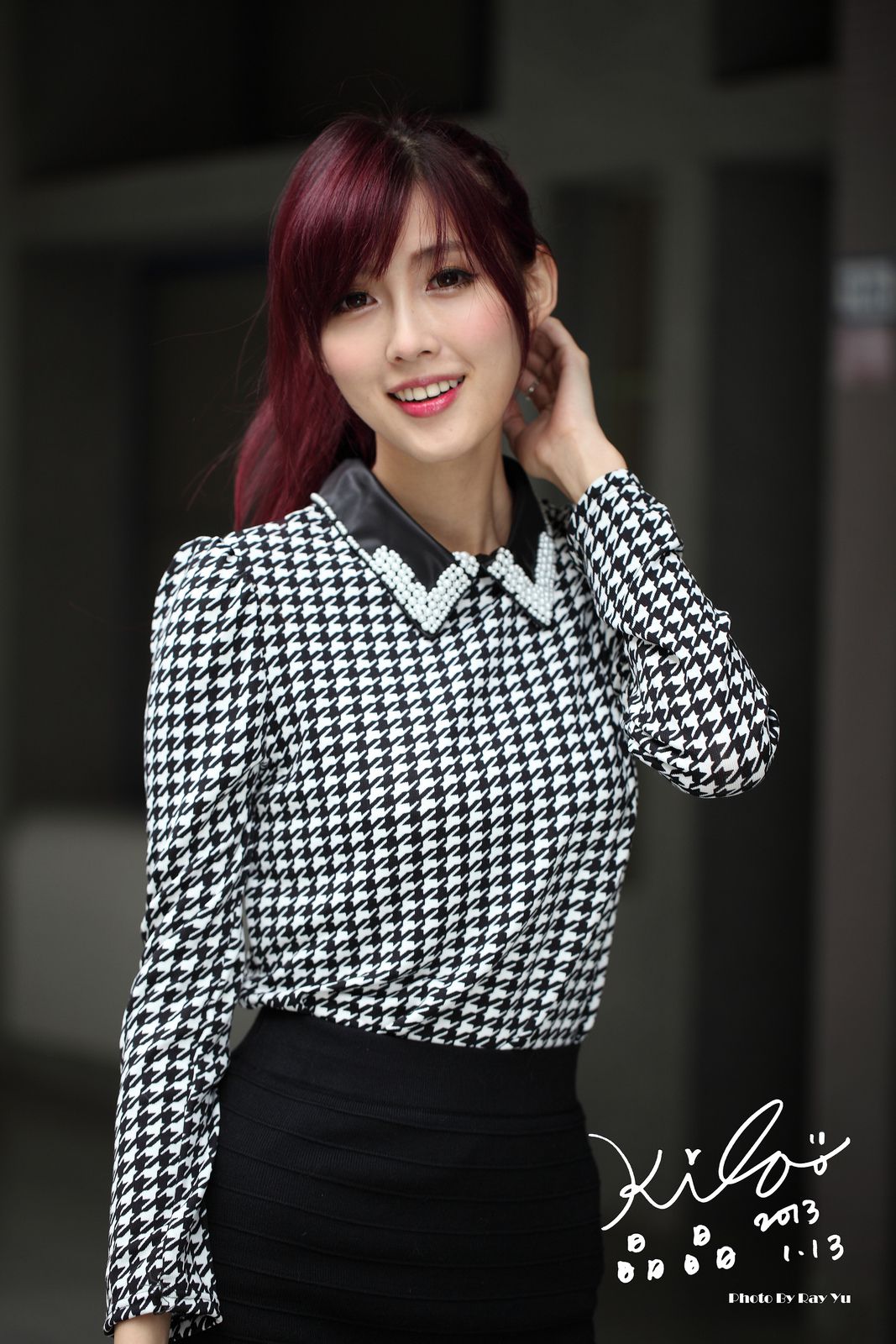 廖挺伶/Kila晶晶《超短裙+长靴街拍》-图40