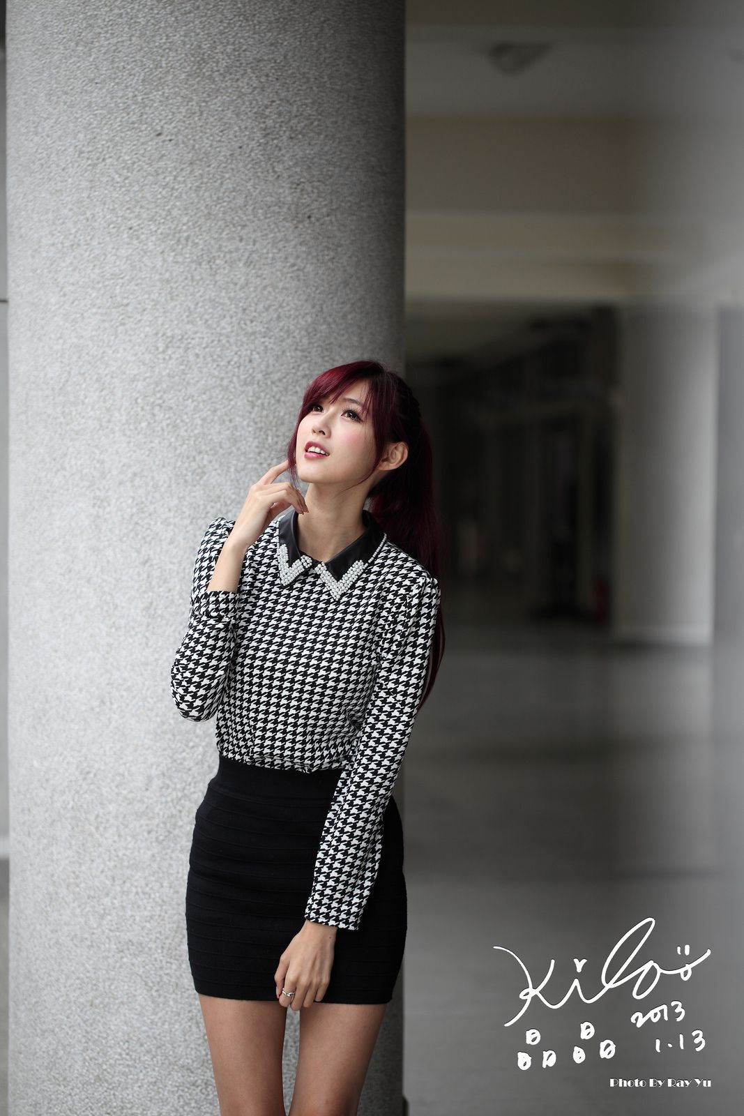 廖挺伶/Kila晶晶《超短裙+长靴街拍》-图42