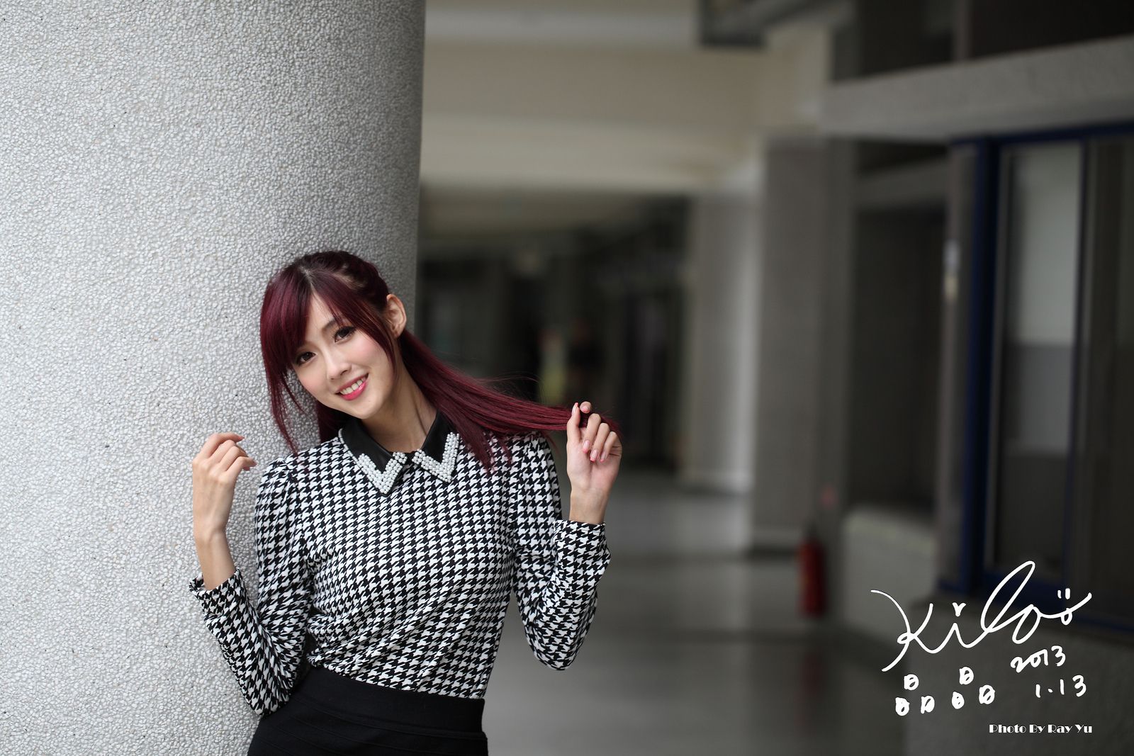 廖挺伶/Kila晶晶《超短裙+长靴街拍》-图44