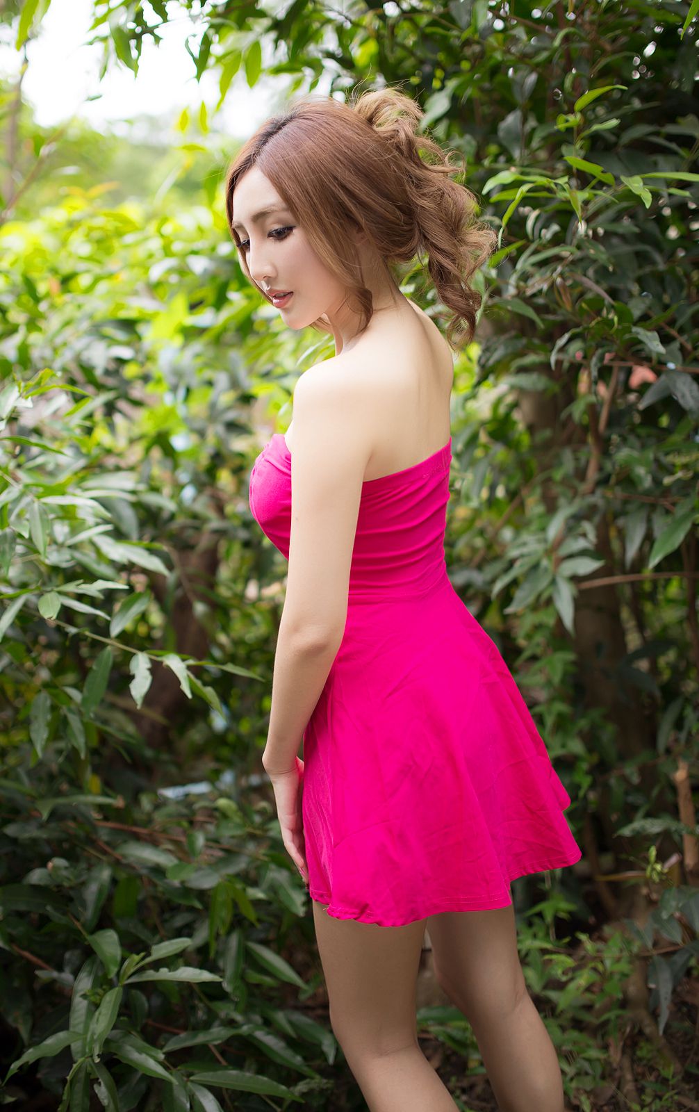 Syuan赵芸《极品粉嫩红裙女神》-图41