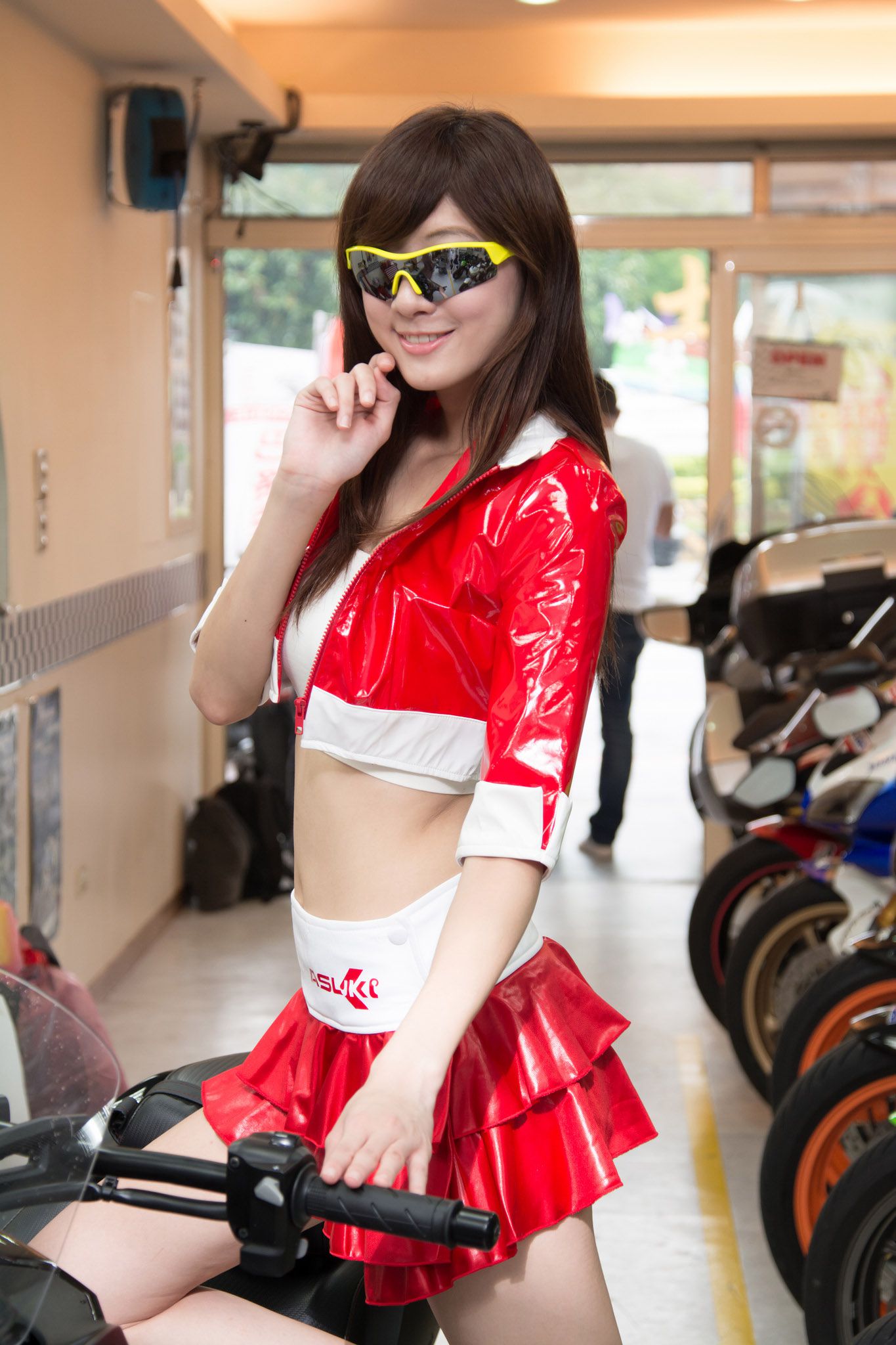 台湾美女Queena林茉晶《制服诱惑》写真图片合集-图55