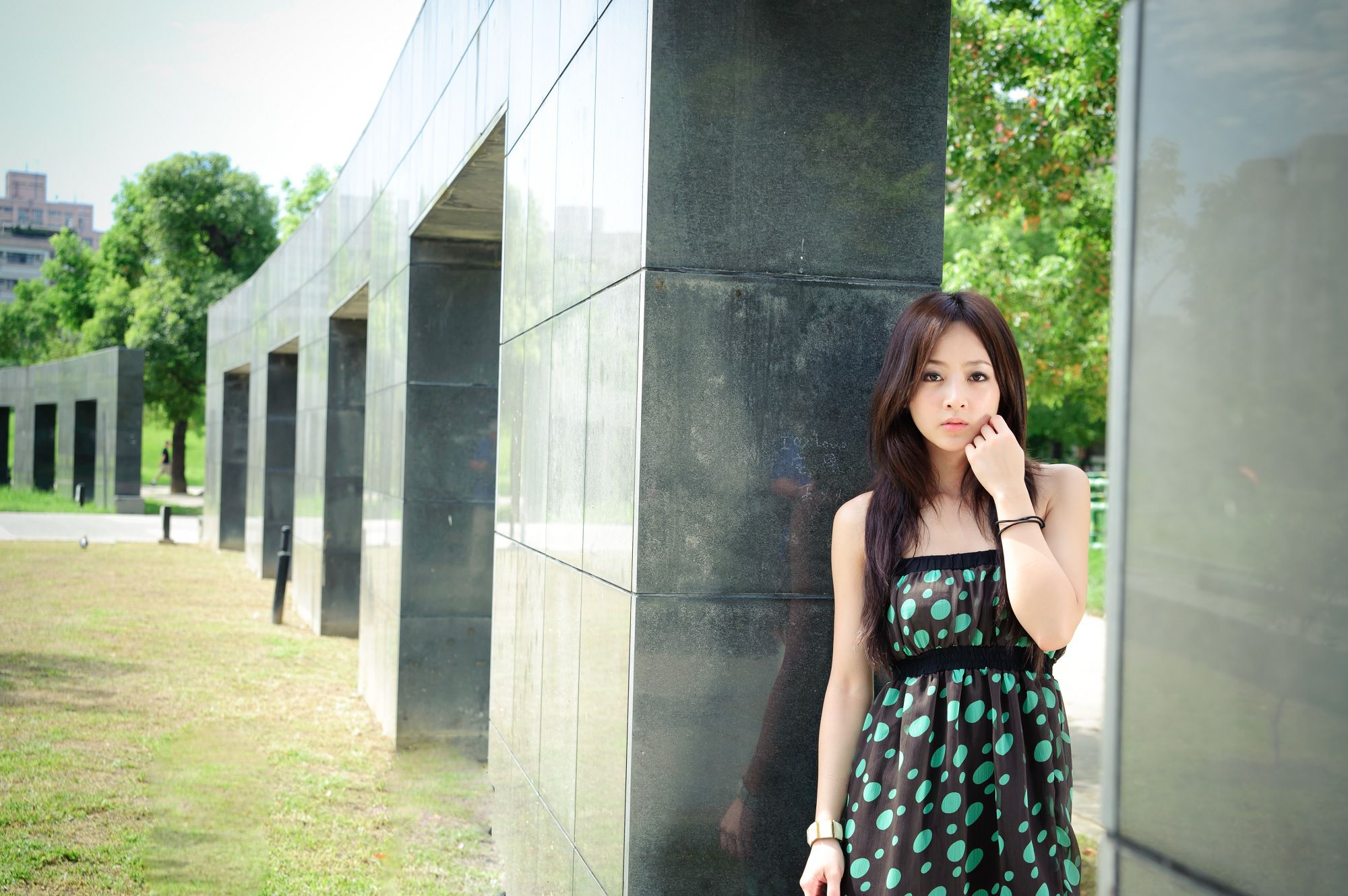 张允霏/果子MM《永和四號公園外拍》-图0