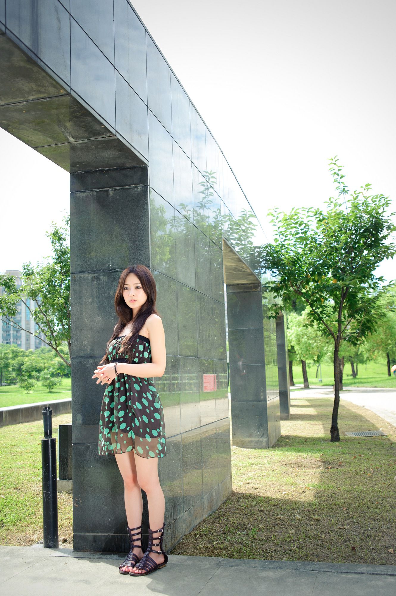 张允霏/果子MM《永和四號公園外拍》-图1