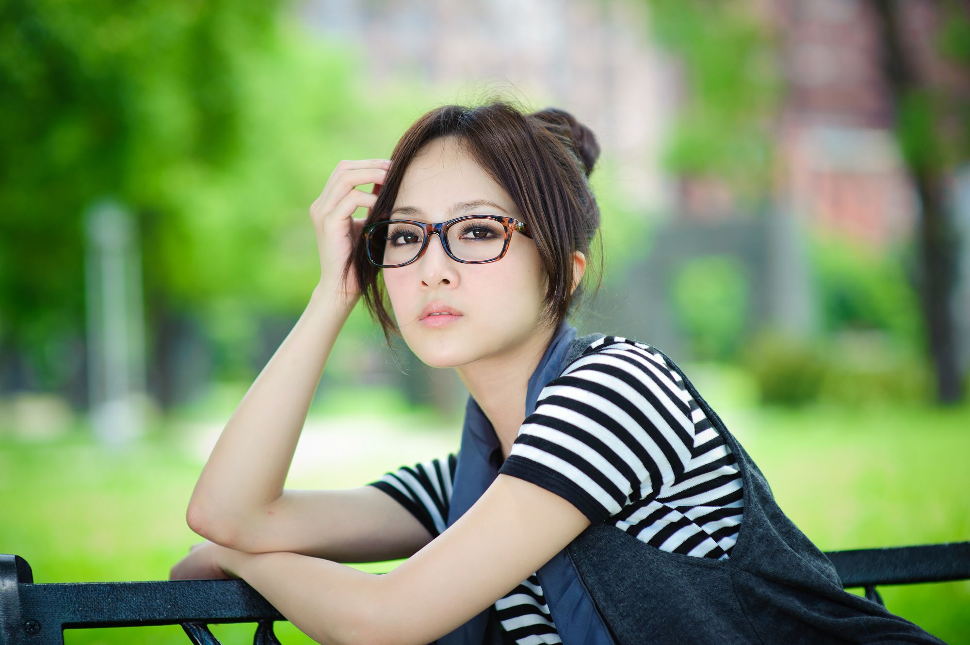 张允霏/果子MM《永和四號公園外拍》-图27