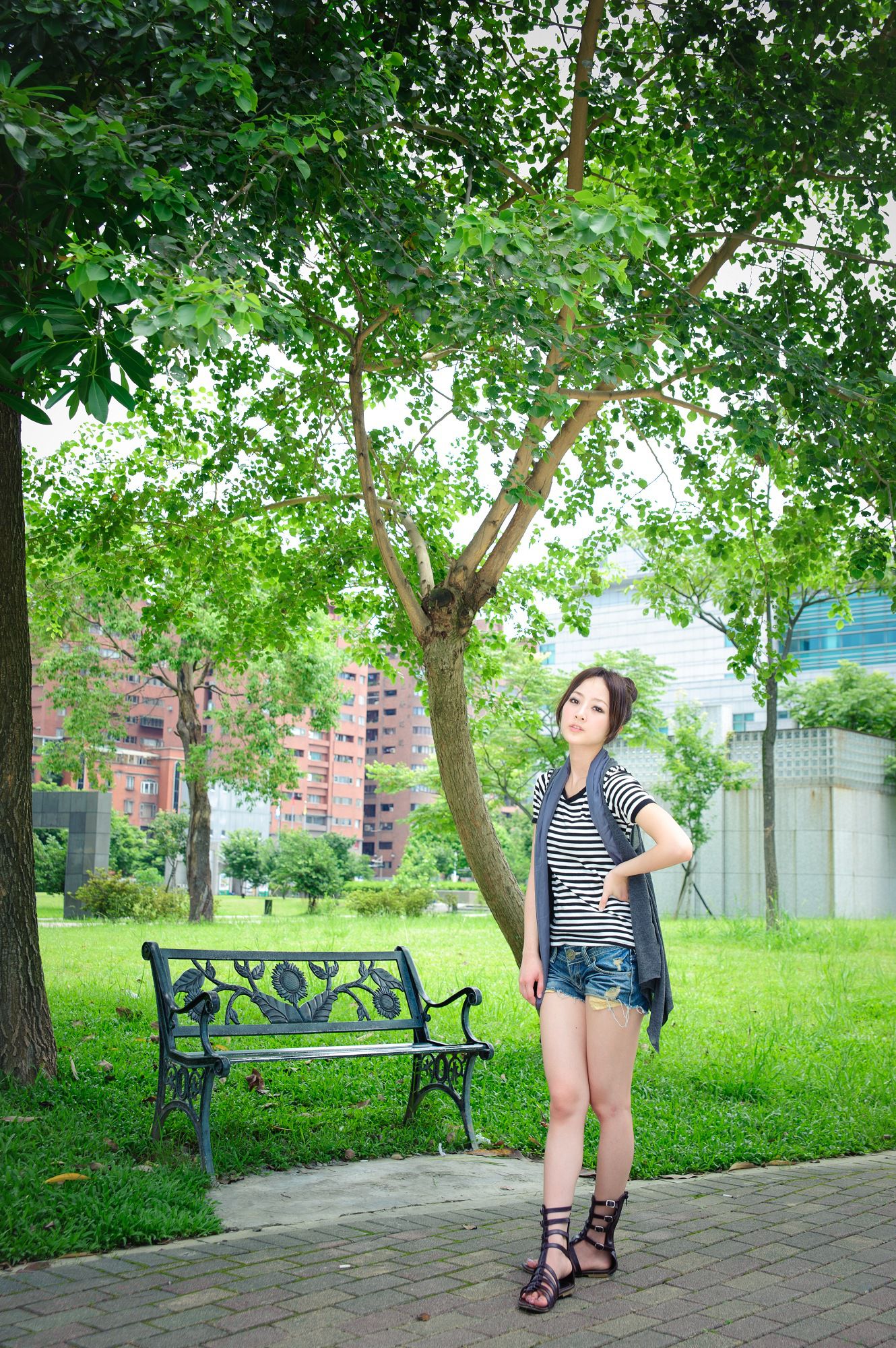 张允霏/果子MM《永和四號公園外拍》-图31