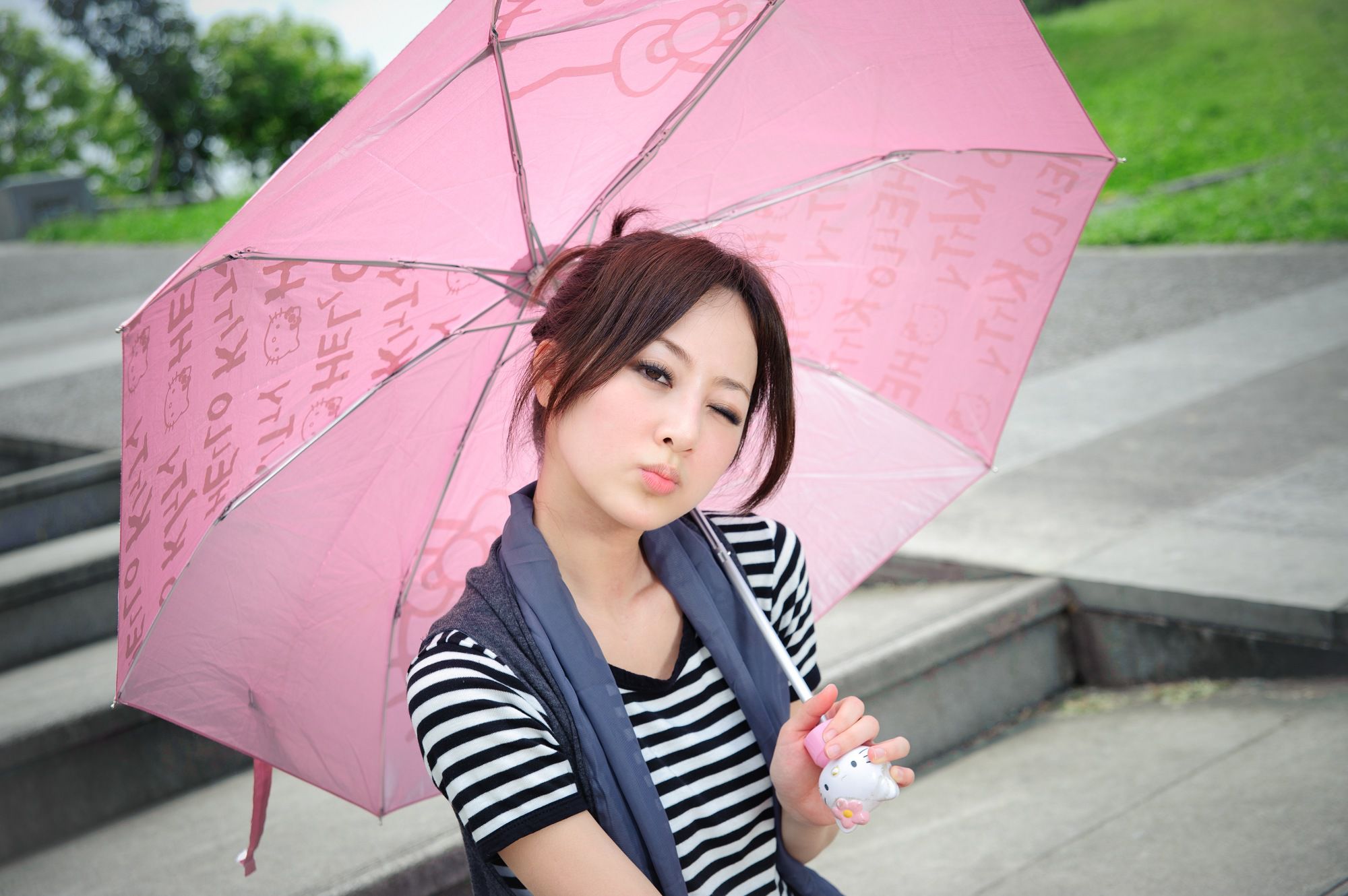 张允霏/果子MM《永和四號公園外拍》-图36