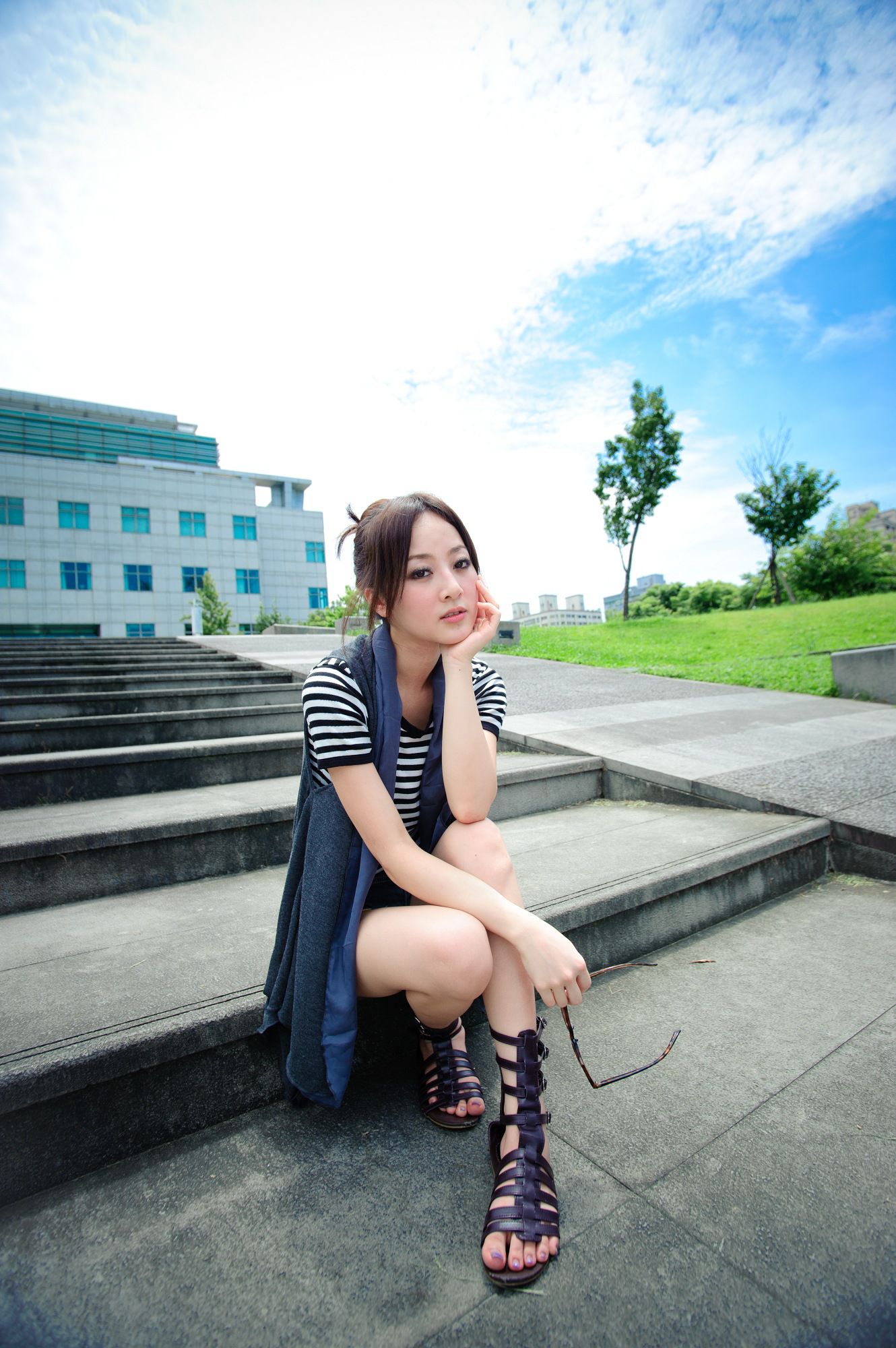 张允霏/果子MM《永和四號公園外拍》-图38