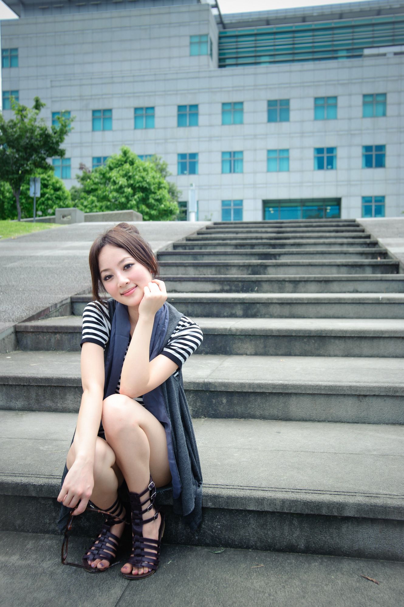 张允霏/果子MM《永和四號公園外拍》-图40