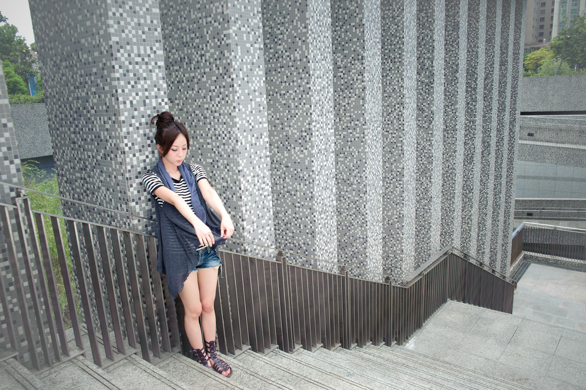 张允霏/果子MM《永和四號公園外拍》-图44