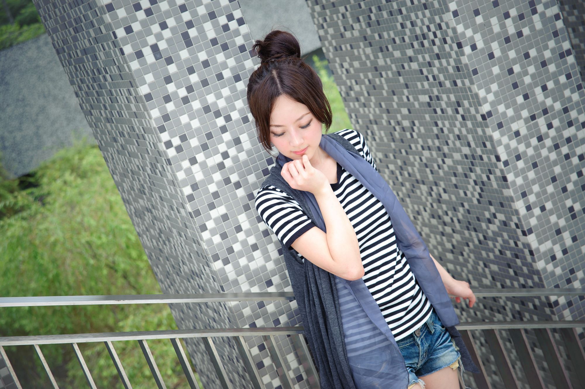 张允霏/果子MM《永和四號公園外拍》-图45