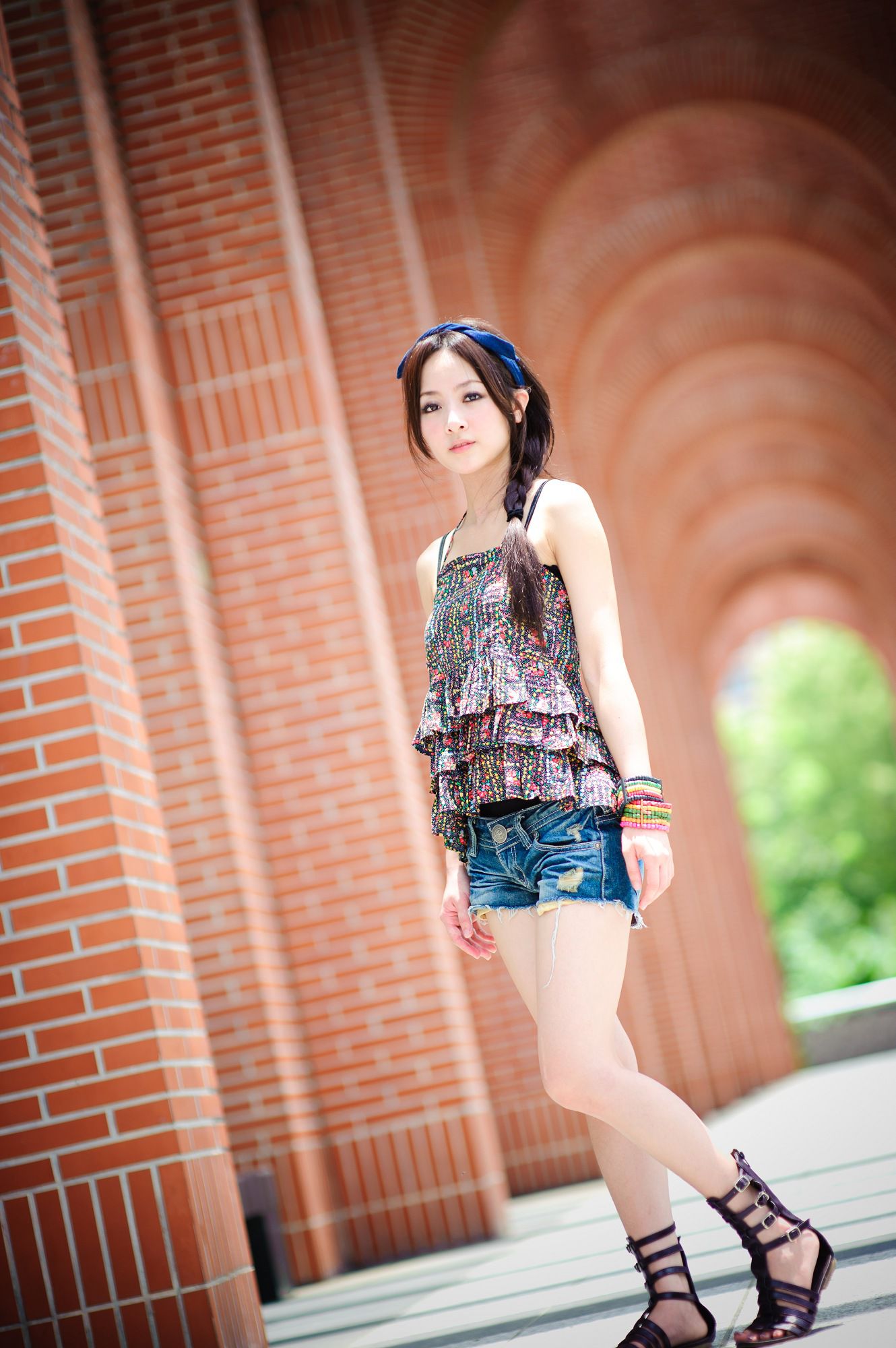 张允霏/果子MM《永和四號公園外拍》-图51