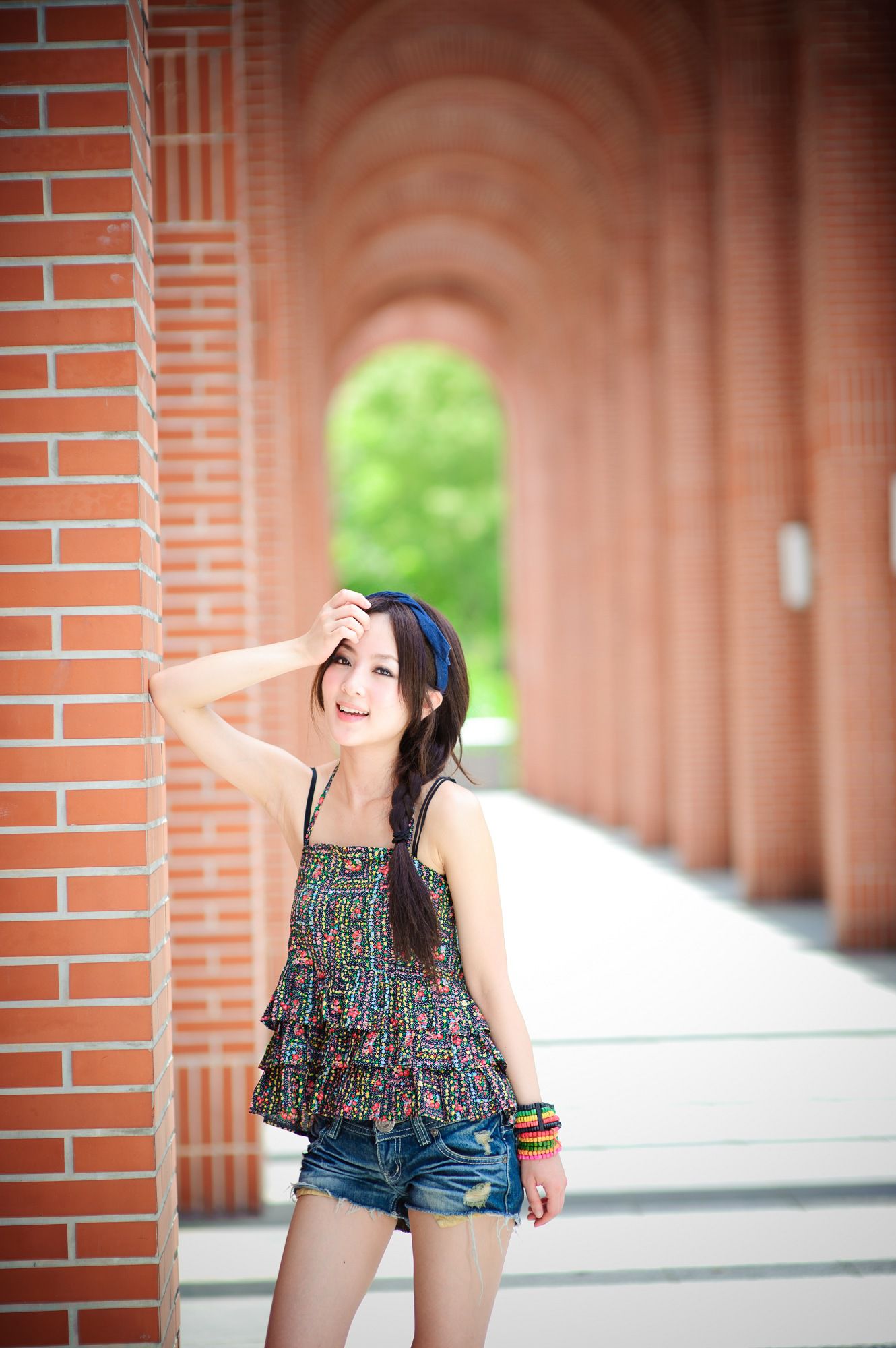 张允霏/果子MM《永和四號公園外拍》-图52