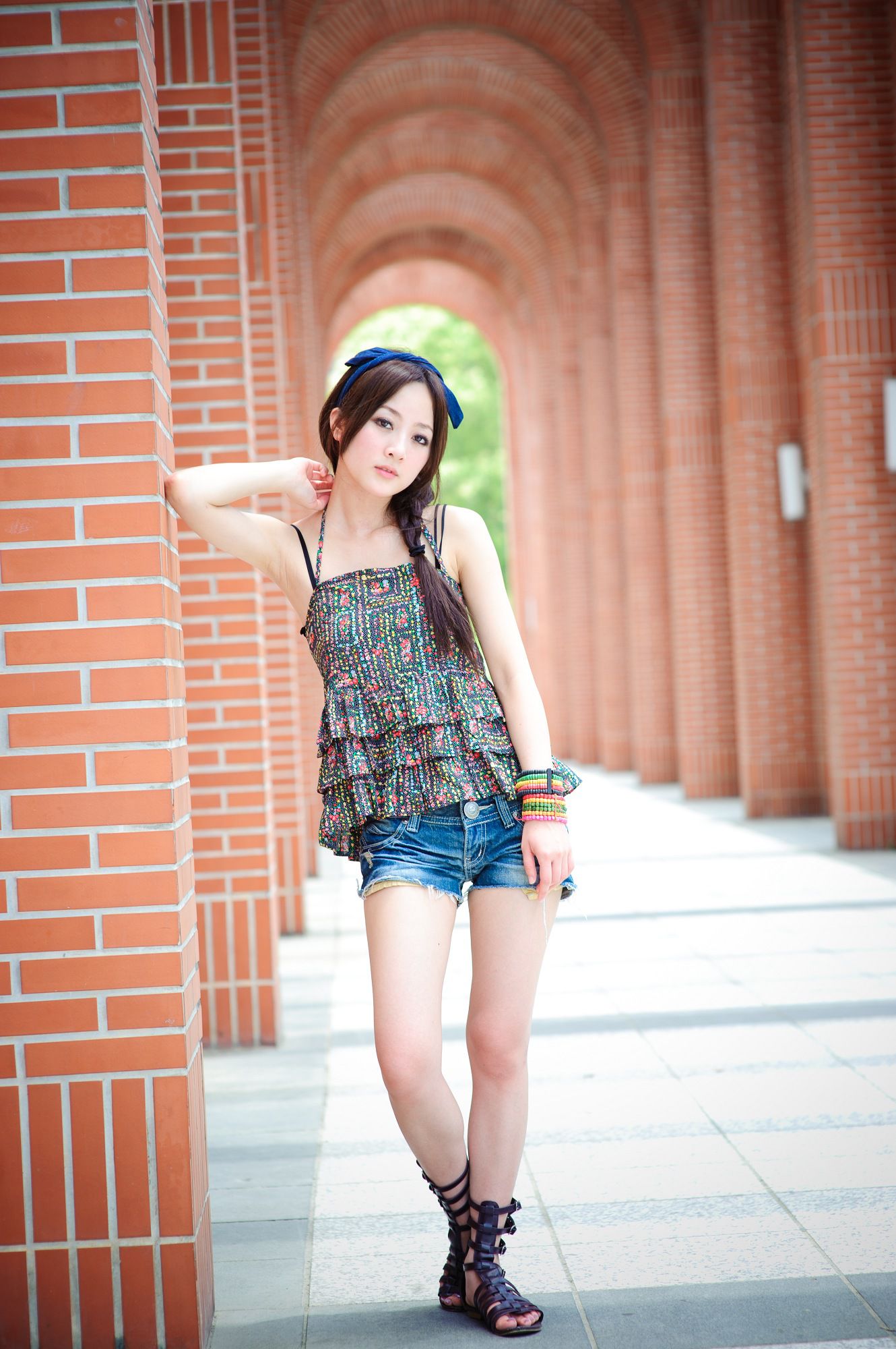 张允霏/果子MM《永和四號公園外拍》-图54