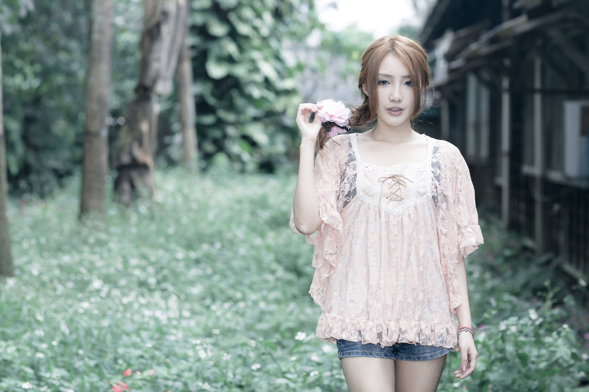 台湾女神Syuan赵芸《至善園》外拍-图21