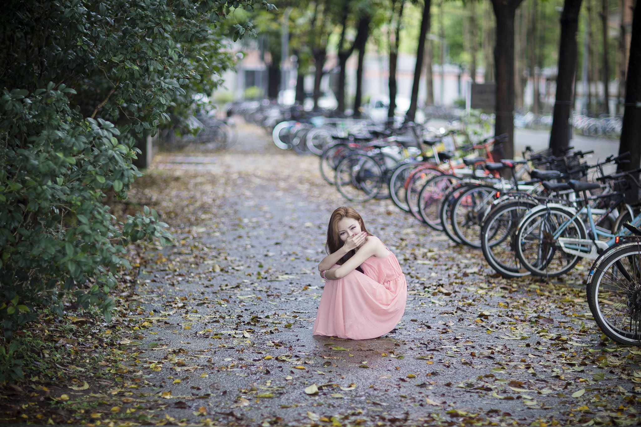 台湾女神Syuan赵芸《至善園》外拍-图25