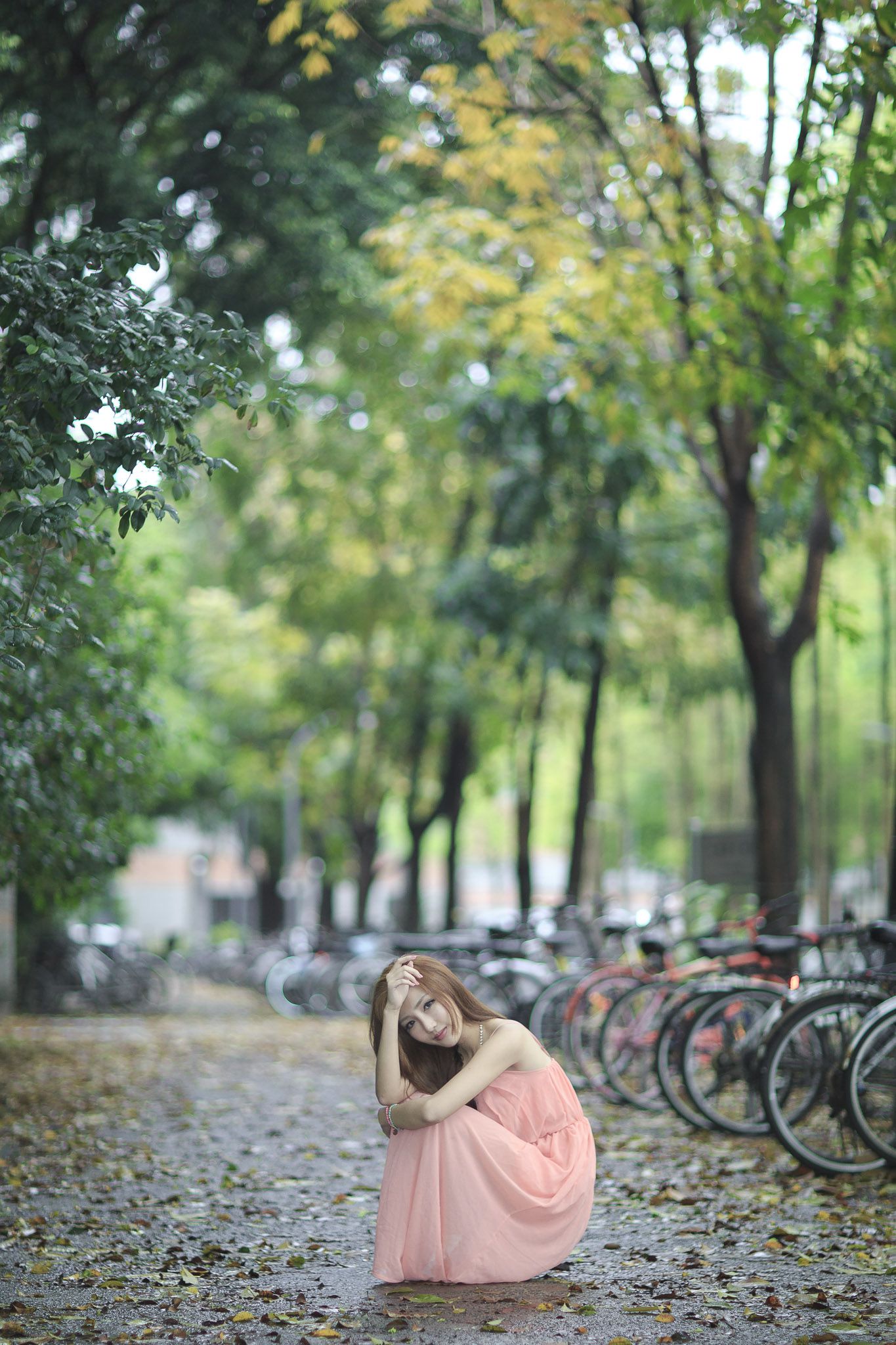 台湾女神Syuan赵芸《至善園》外拍-图26