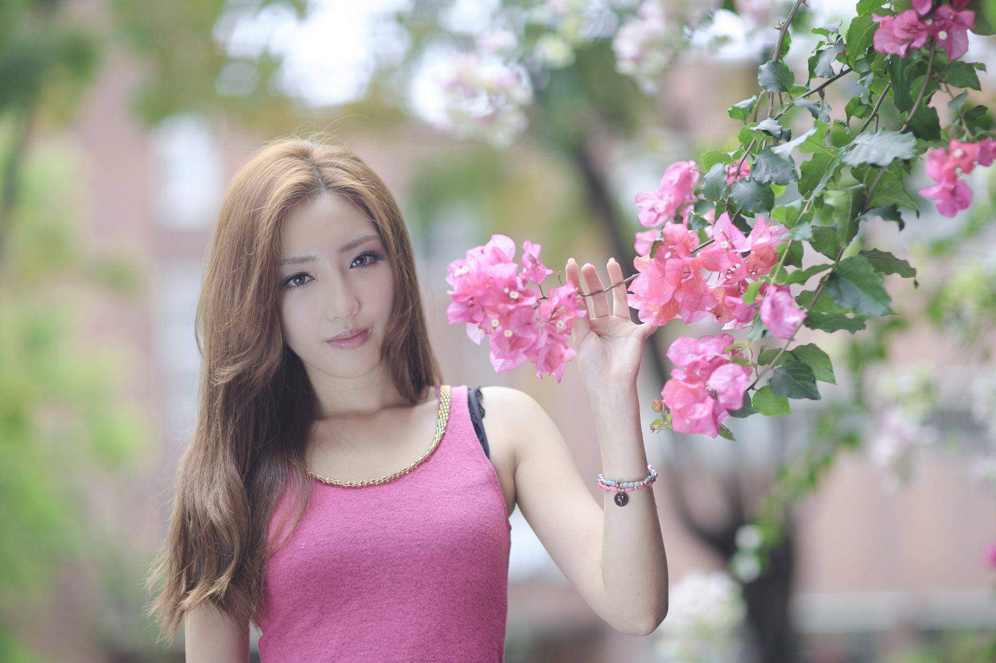 台湾女神Syuan赵芸《至善園》外拍-图32