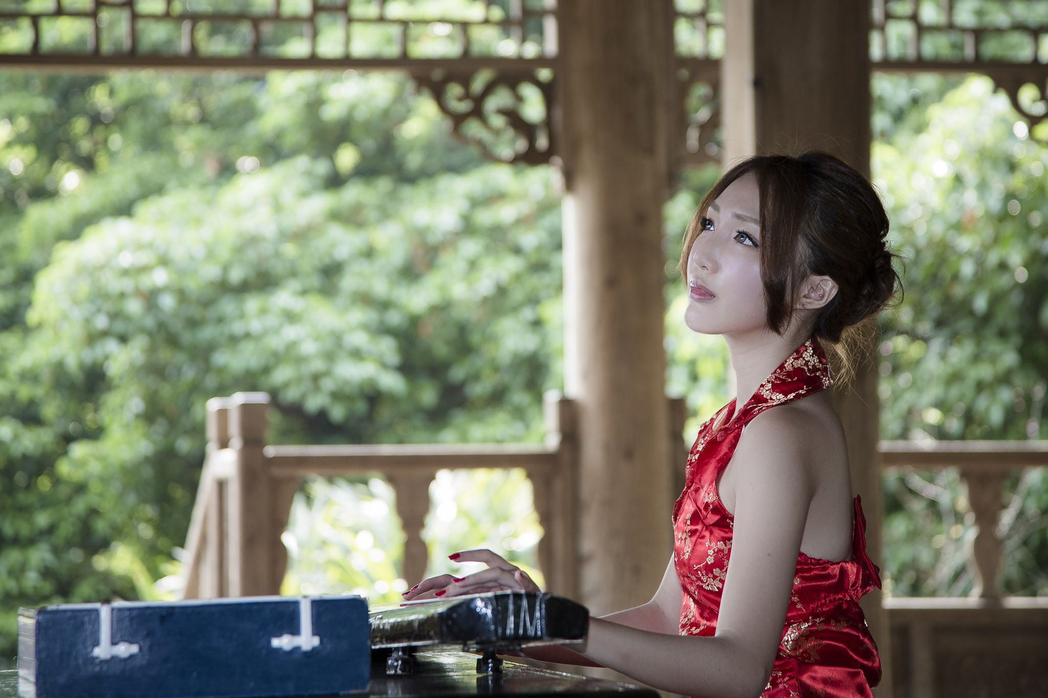 台湾女神Syuan赵芸《至善園》外拍-图7