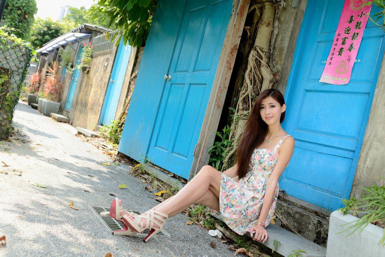 Kila晶晶/金允乔《街拍吊带连衣裙系列》-图17