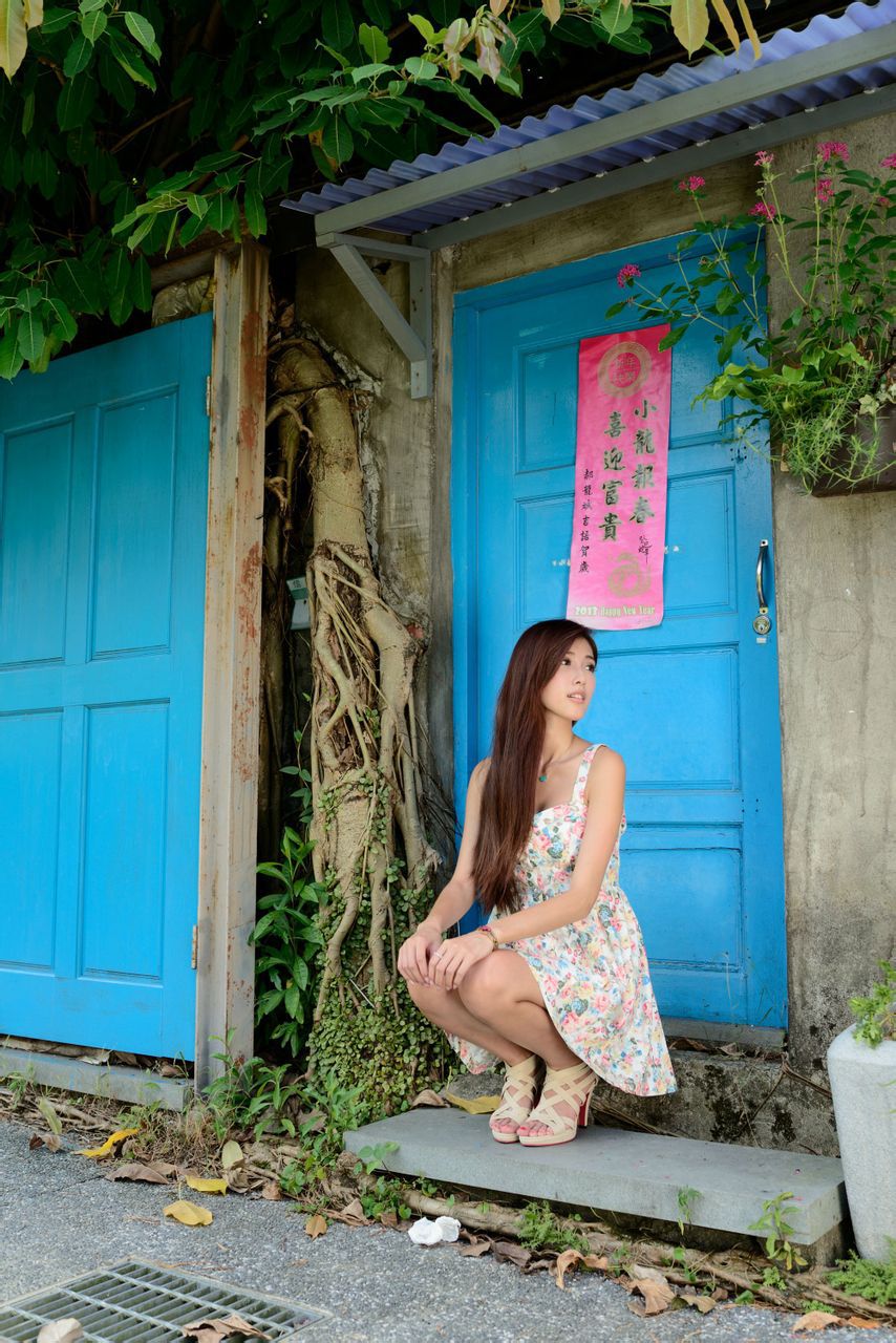 Kila晶晶/金允乔《街拍吊带连衣裙系列》-图18