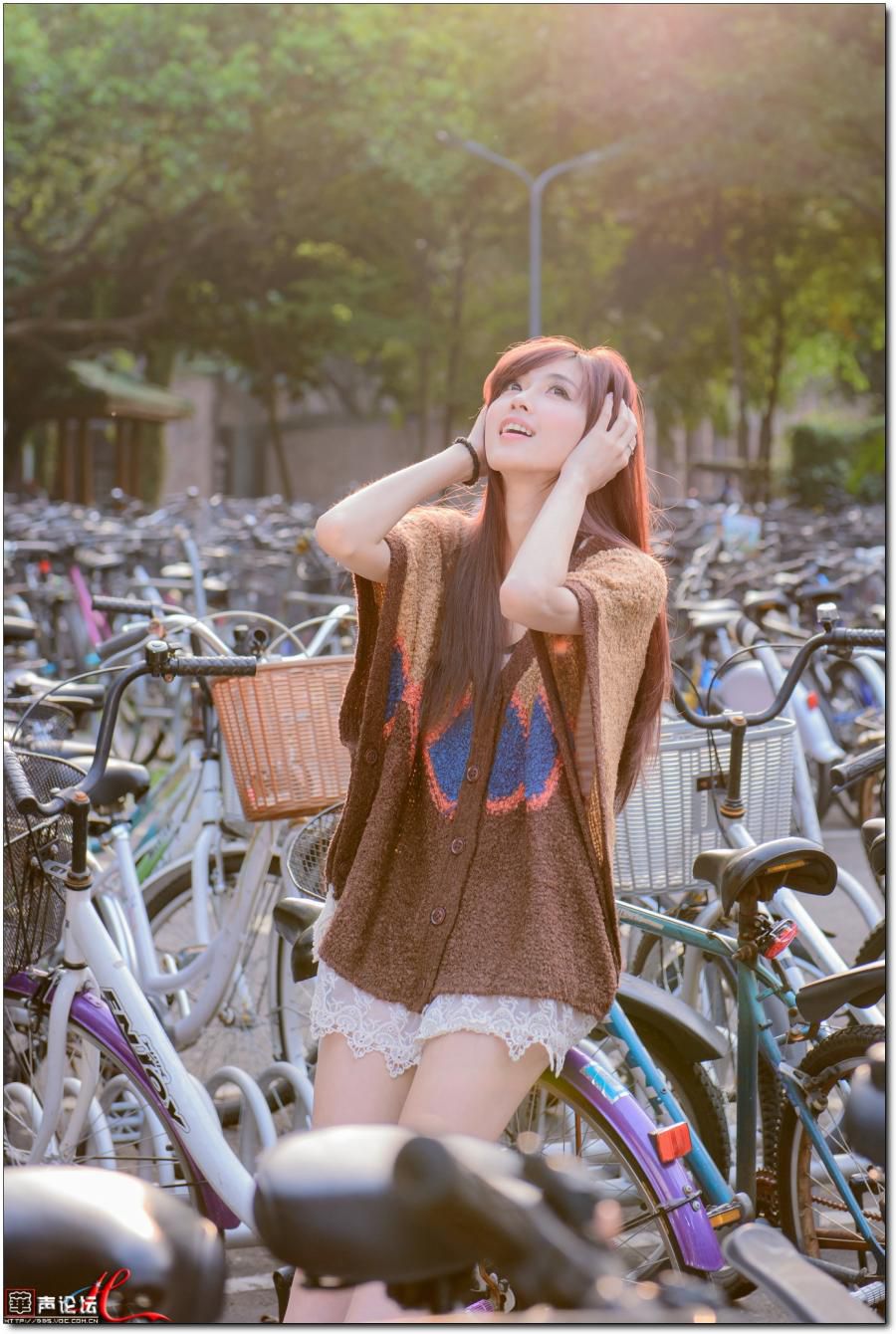 金允乔/Kila晶晶《校园美拍》第2波 写真合集-图22