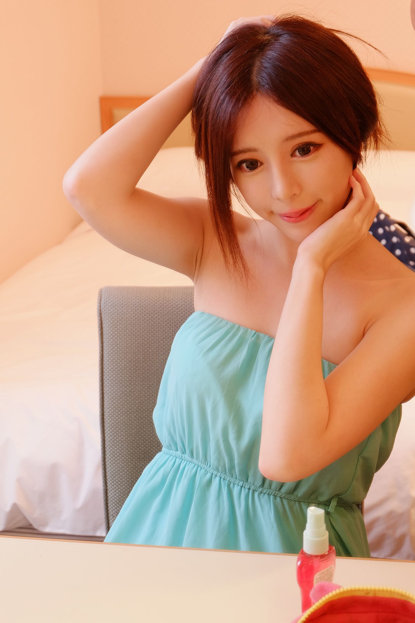 台湾正妹张齐郡JULIE《化妆镜旁的女神》-图12