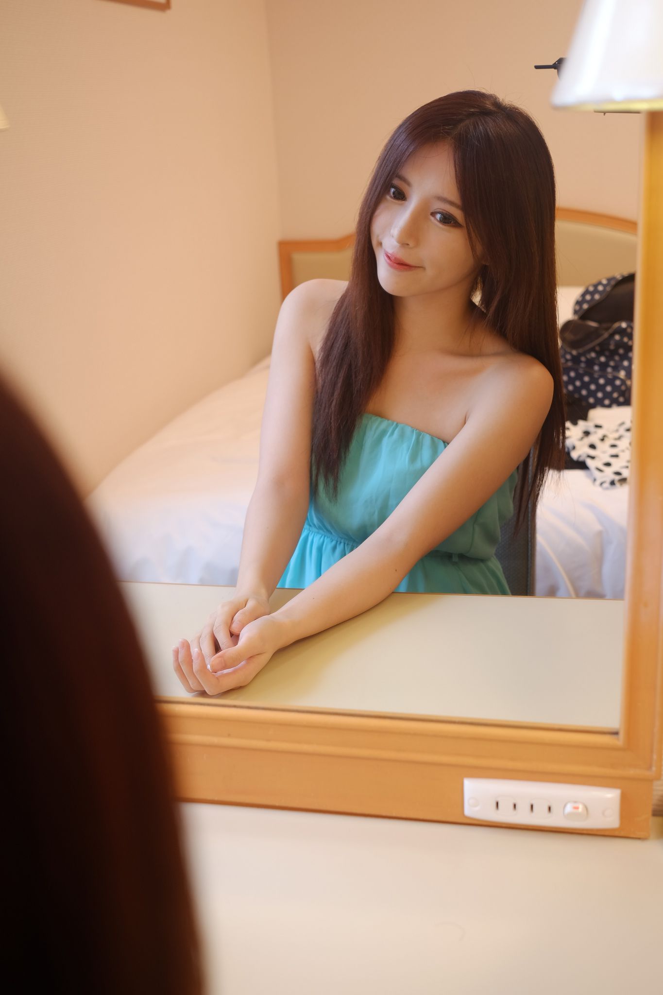 台湾正妹张齐郡JULIE《化妆镜旁的女神》-图40