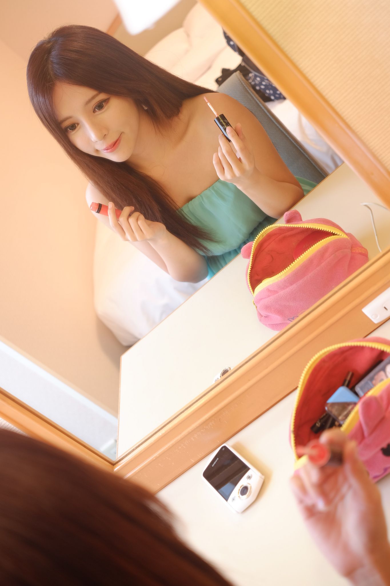 台湾正妹张齐郡JULIE《化妆镜旁的女神》-图44