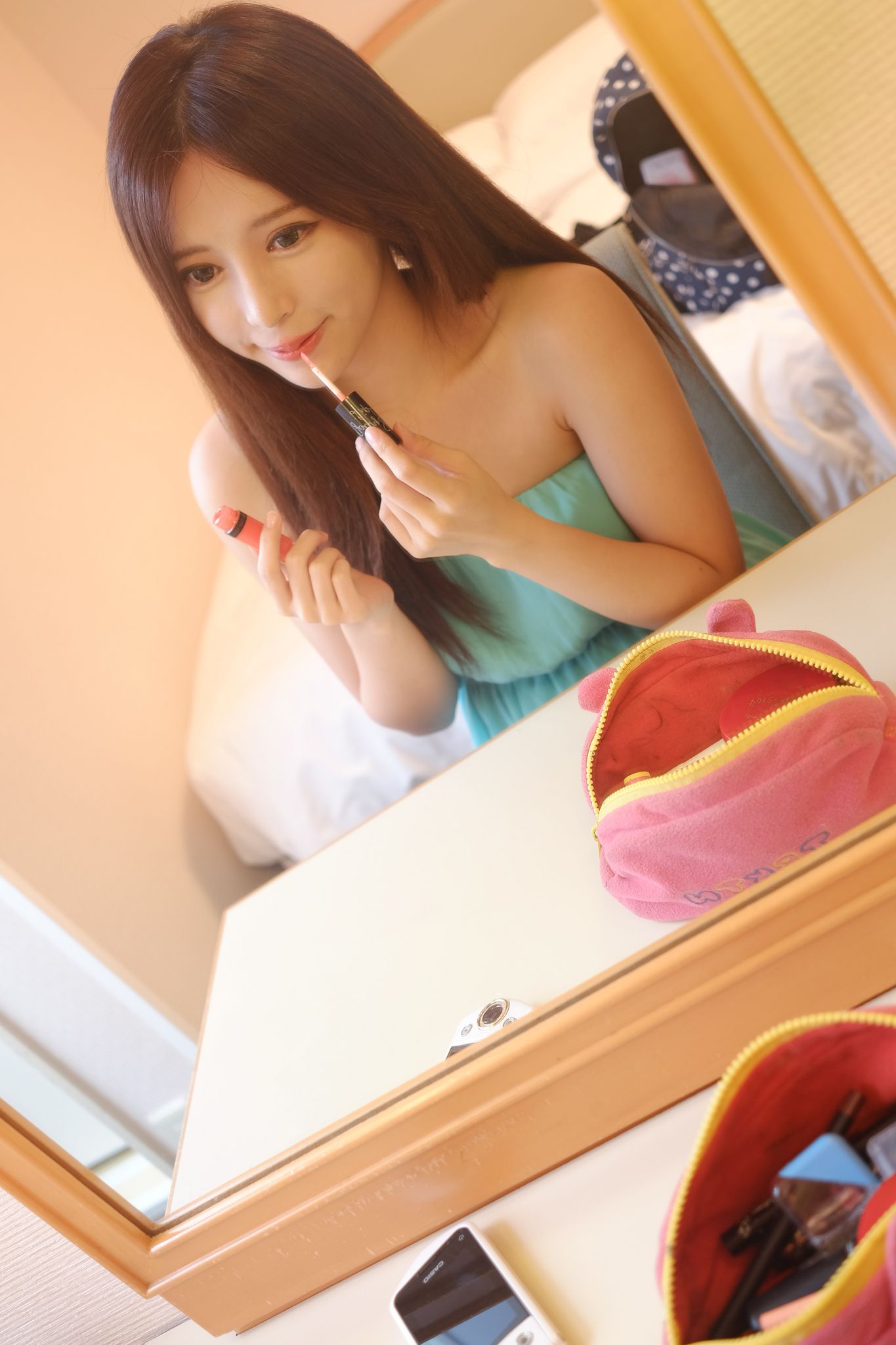 台湾正妹张齐郡JULIE《化妆镜旁的女神》-图5