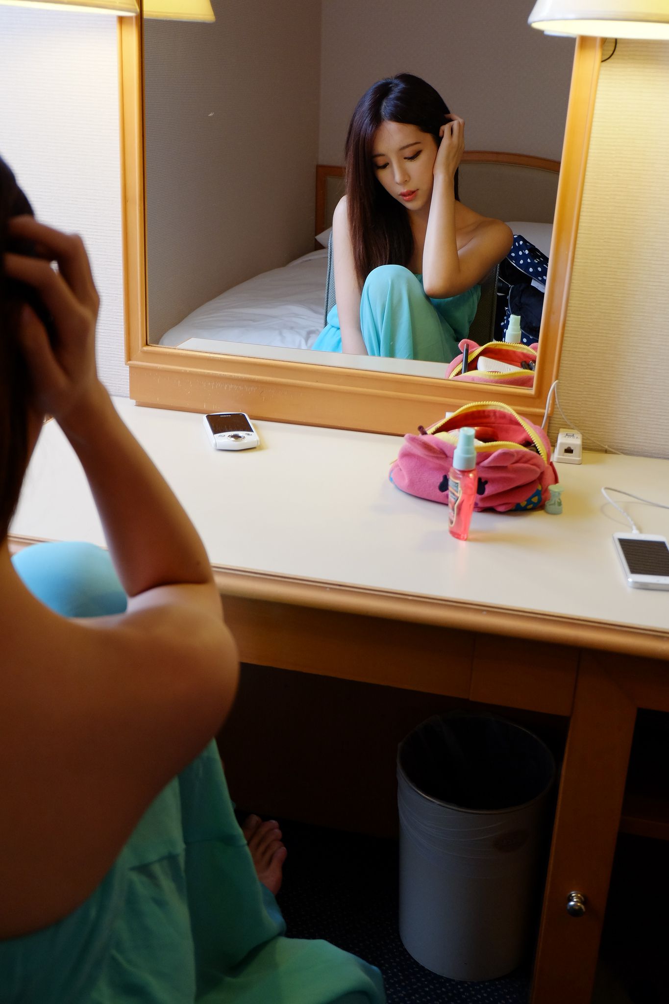 台湾正妹张齐郡JULIE《化妆镜旁的女神》-图63