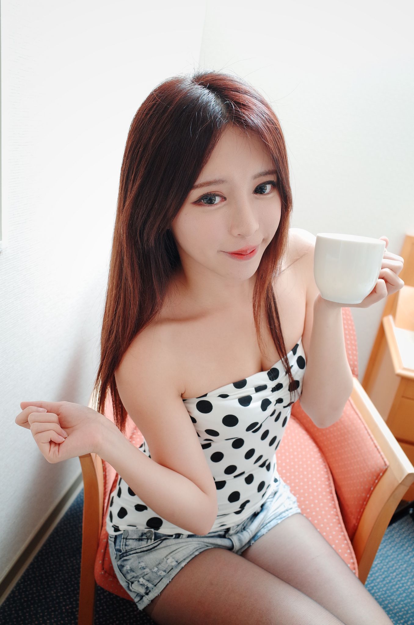 台湾正妹张齐郡JULIE《化妆镜旁的女神》-图69