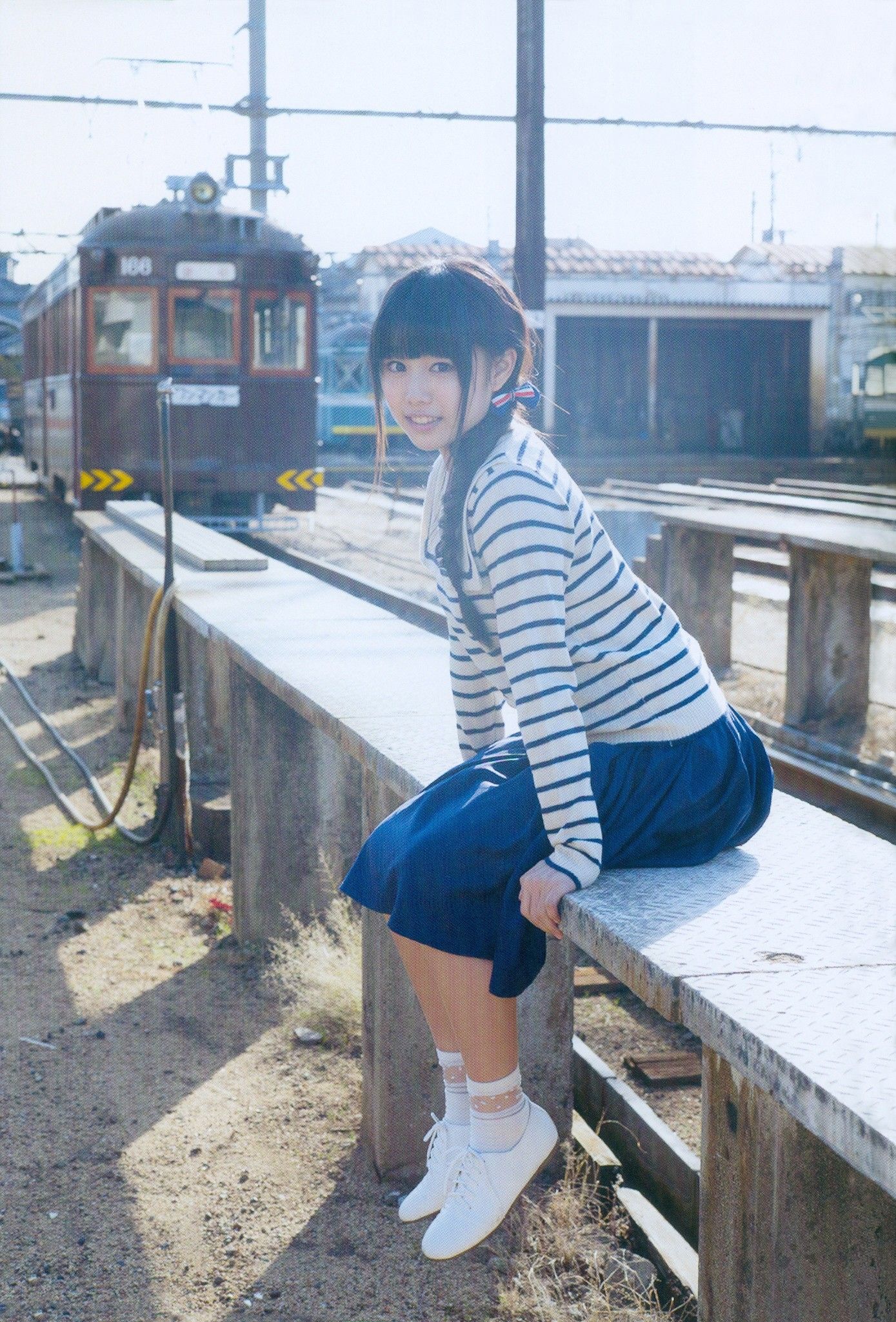 广田爱花/廣田あいか  《AIAI RAILWAY TRIP》写真DVDブック-图7