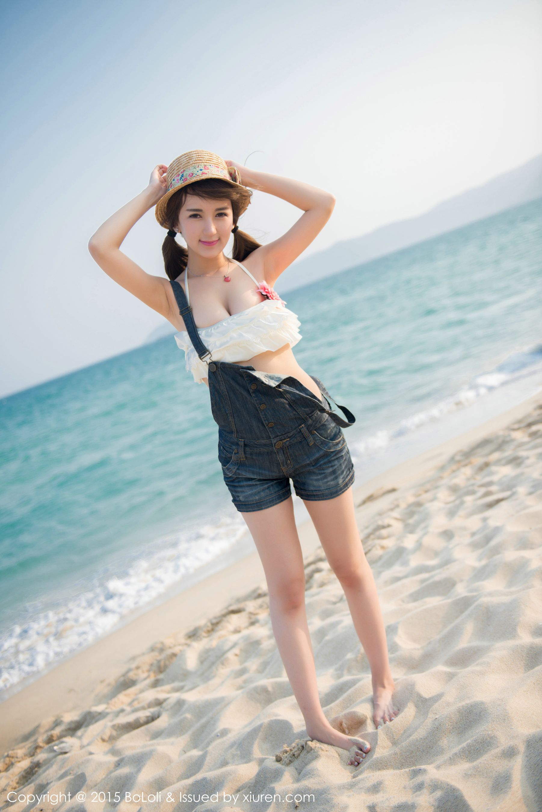 Monkey_小潘鼠《三亚旅拍》又萌又美外拍系列   Vol.015 写真集-图2