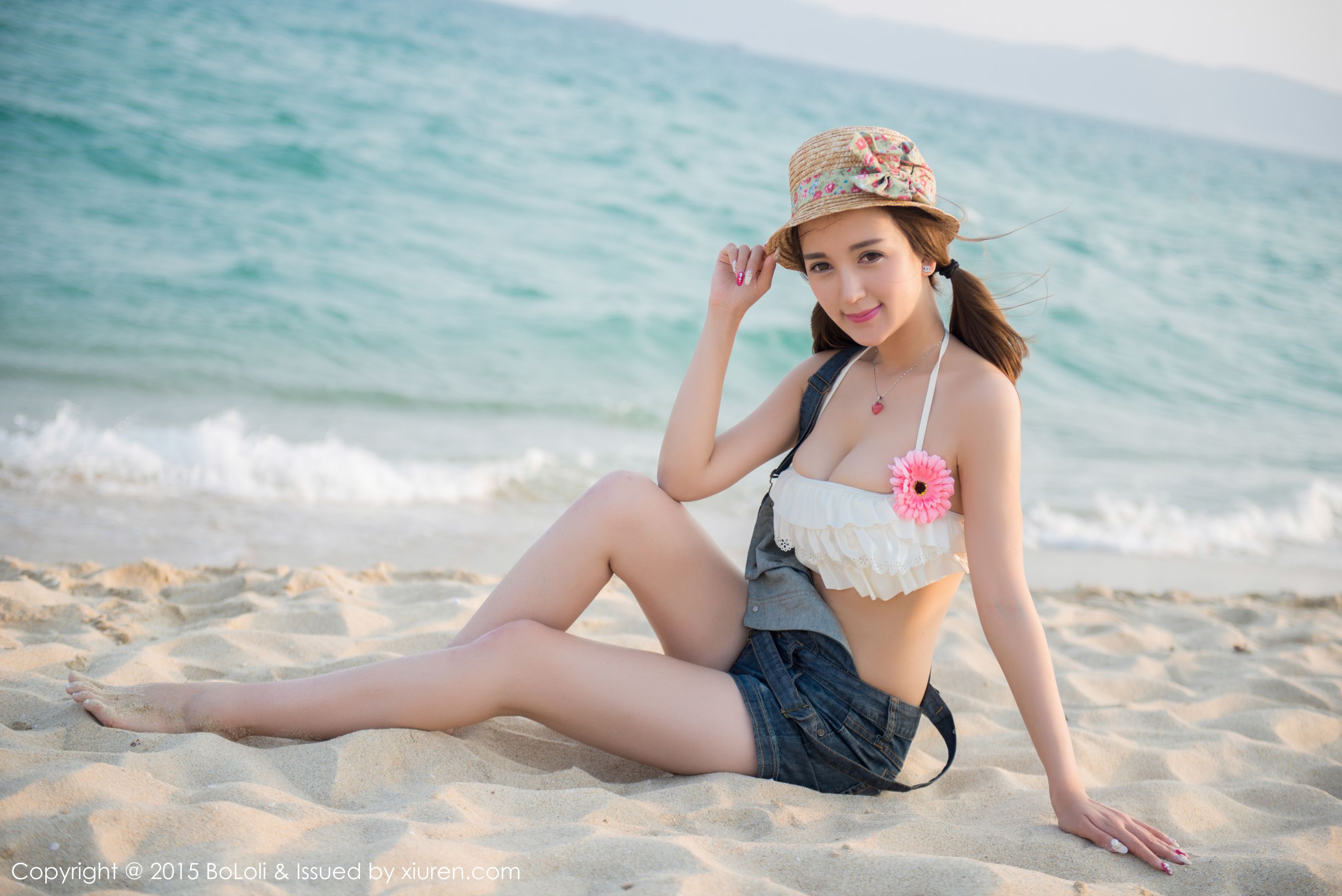Monkey_小潘鼠《三亚旅拍》又萌又美外拍系列   Vol.015 写真集-图30