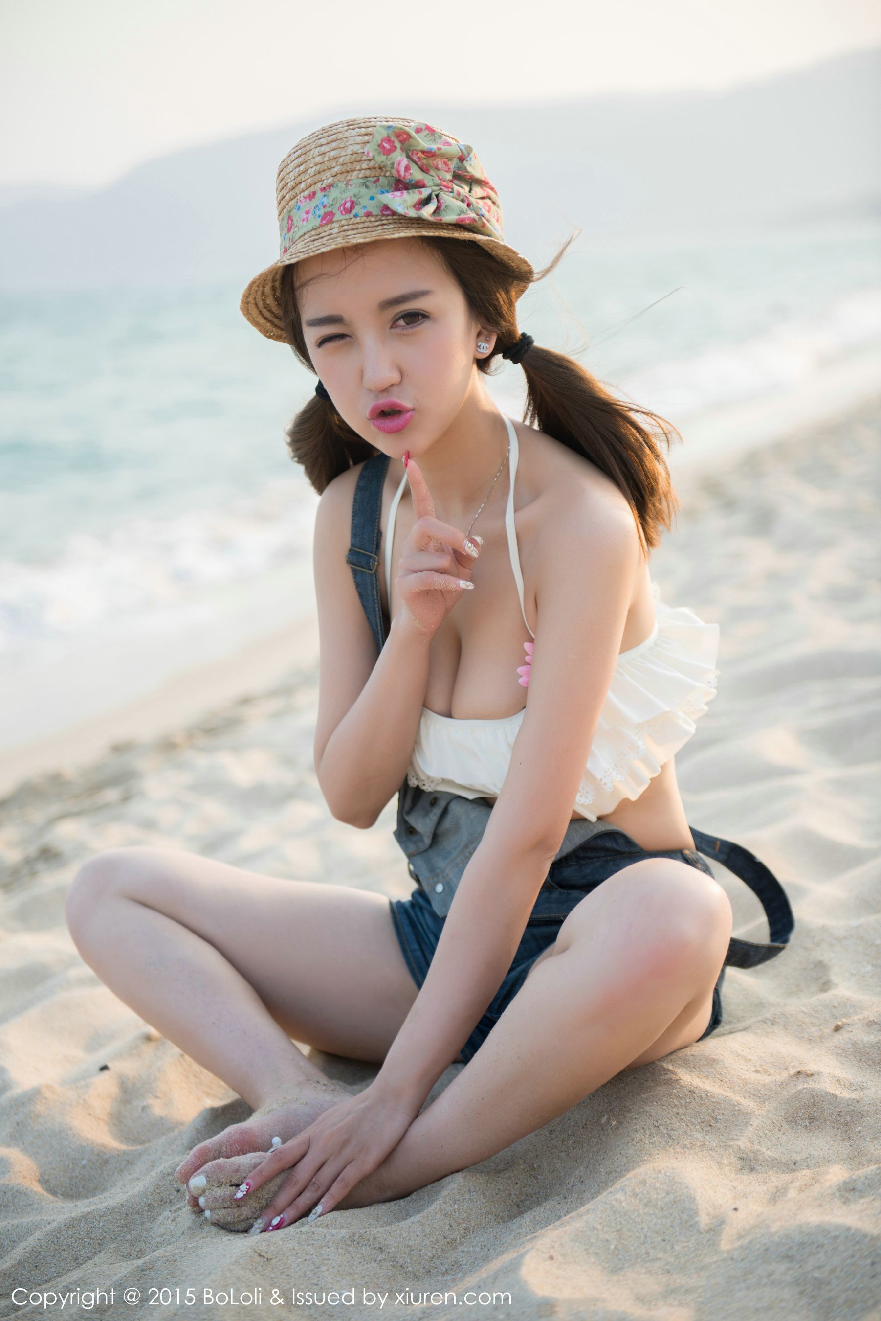 Monkey_小潘鼠《三亚旅拍》又萌又美外拍系列   Vol.015 写真集-图34