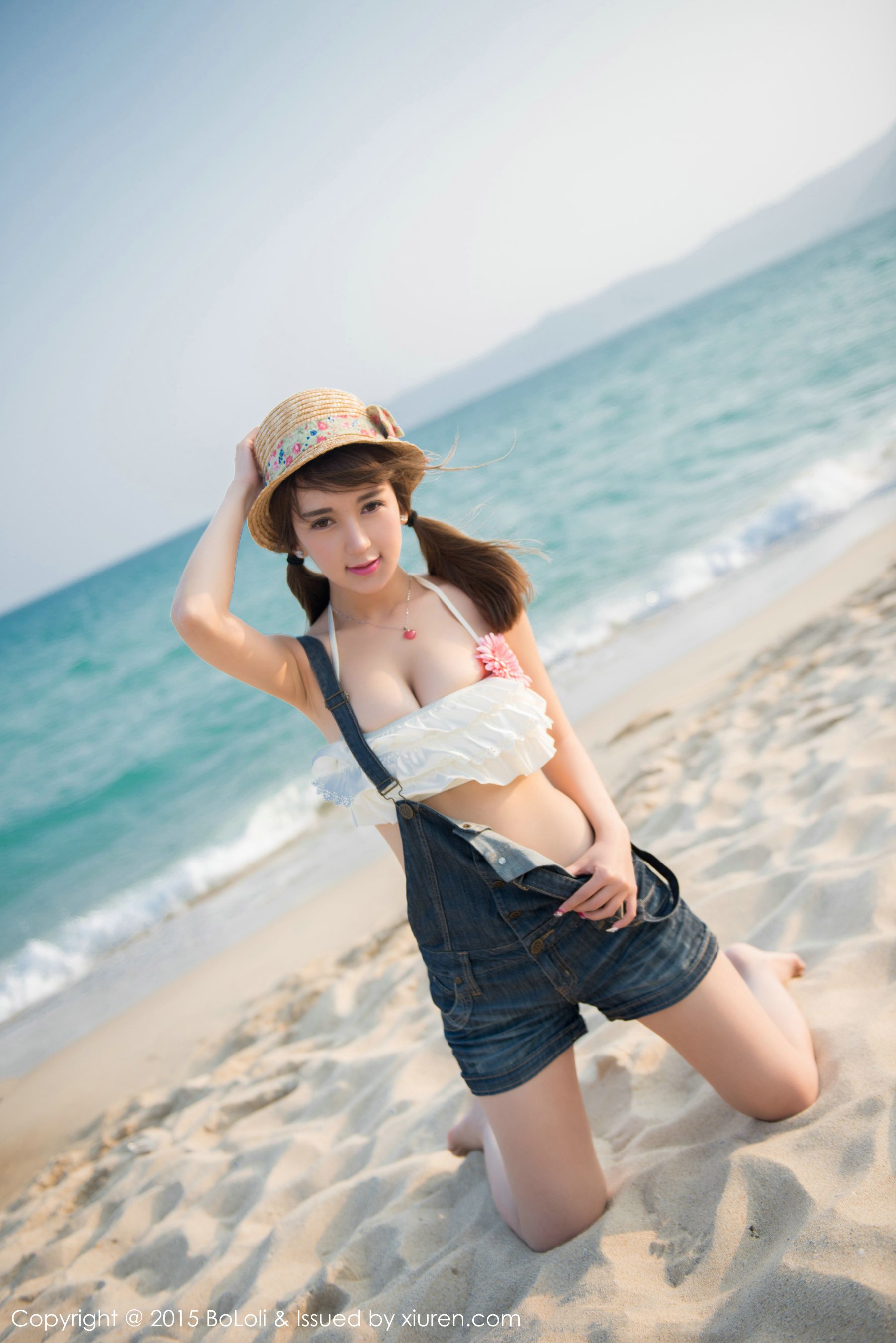 Monkey_小潘鼠《三亚旅拍》又萌又美外拍系列   Vol.015 写真集-图3