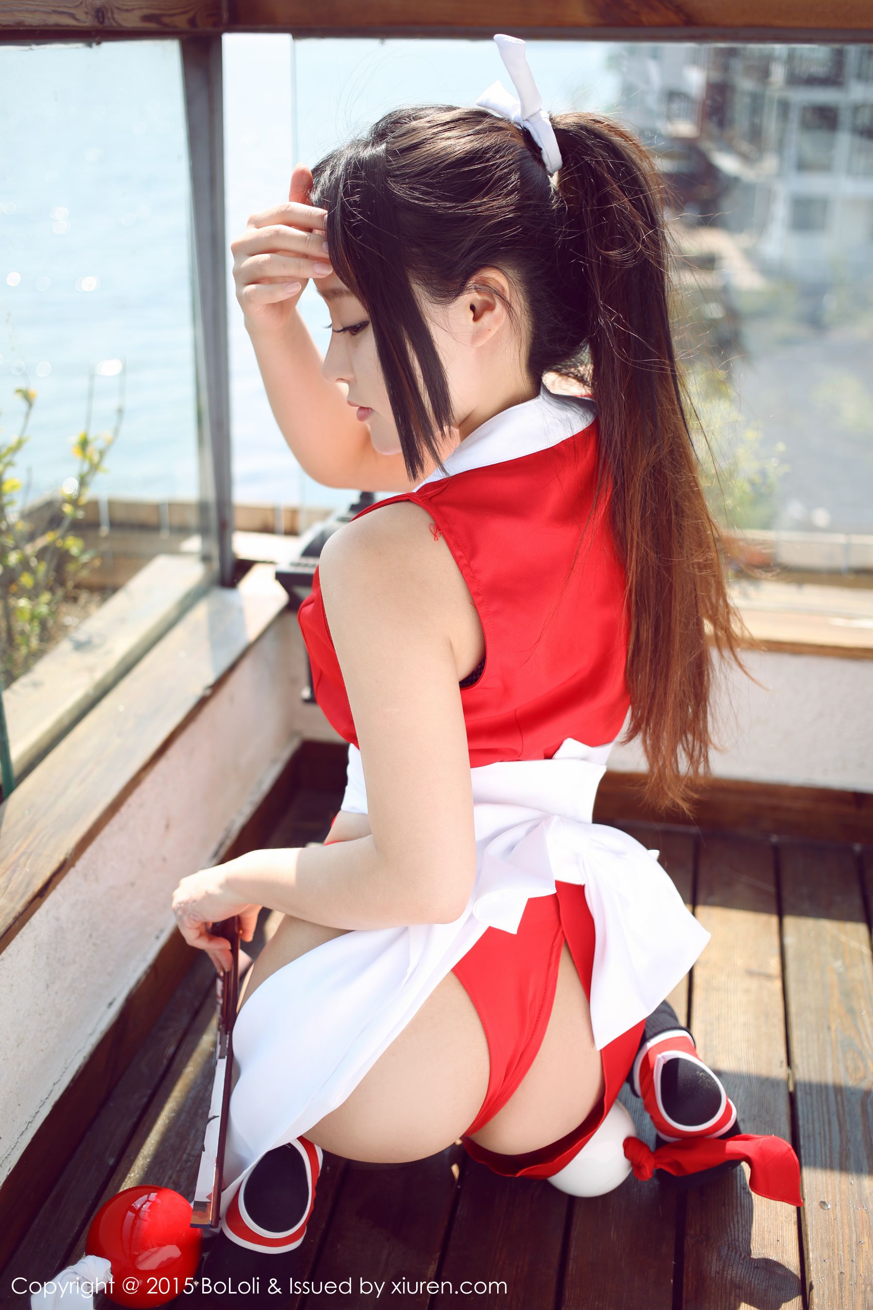 柳侑绮Sevenbaby 《不知火舞COS系列》 Vol.017  写真集-图2